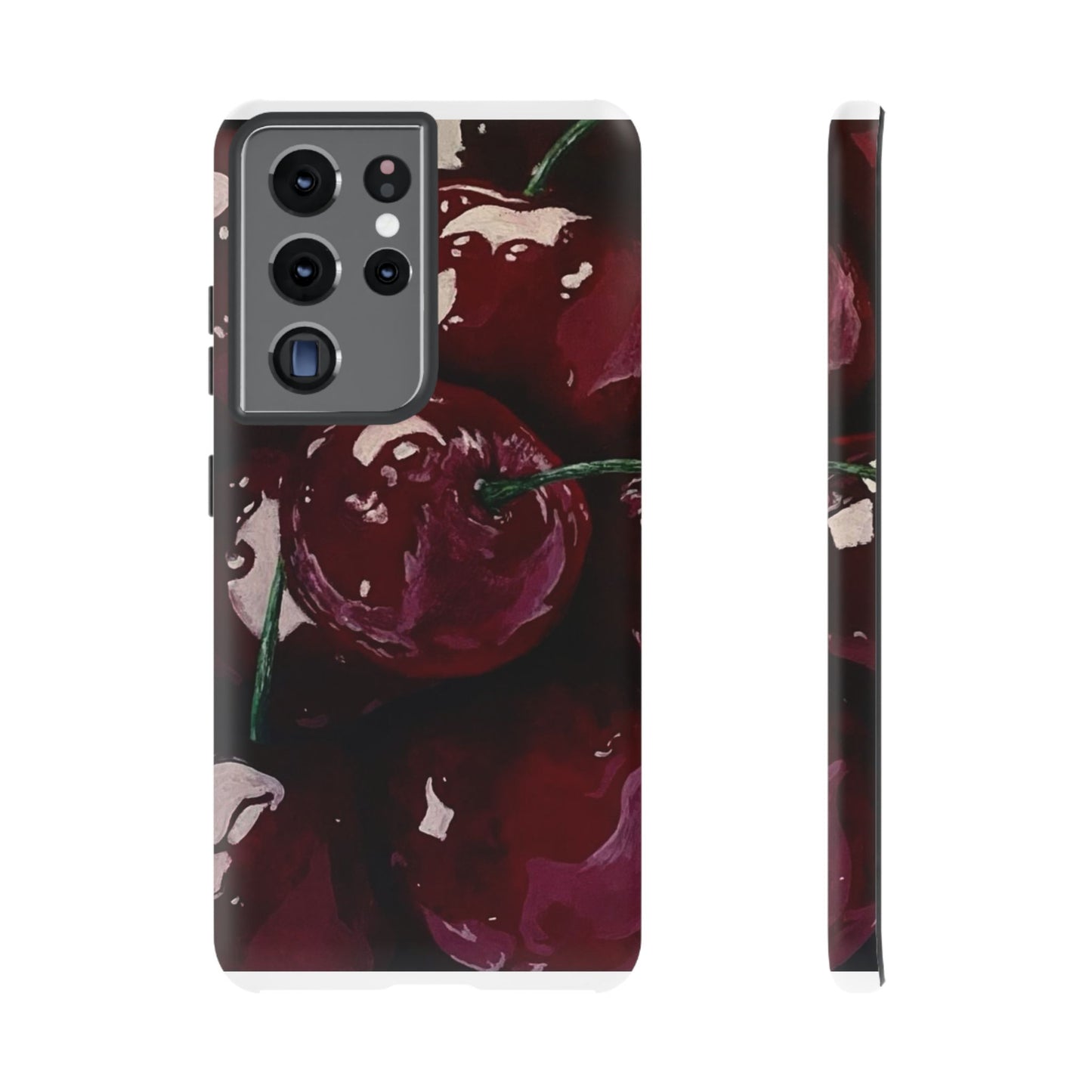 Cherry Painting iPhone Case