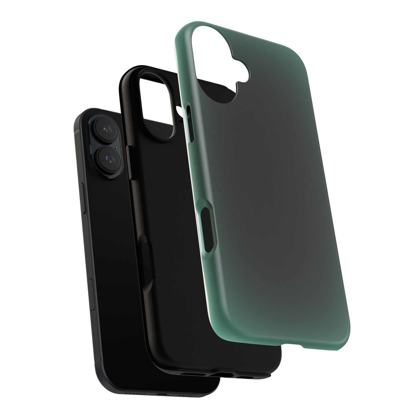 Midnight Green Aura Phone Case