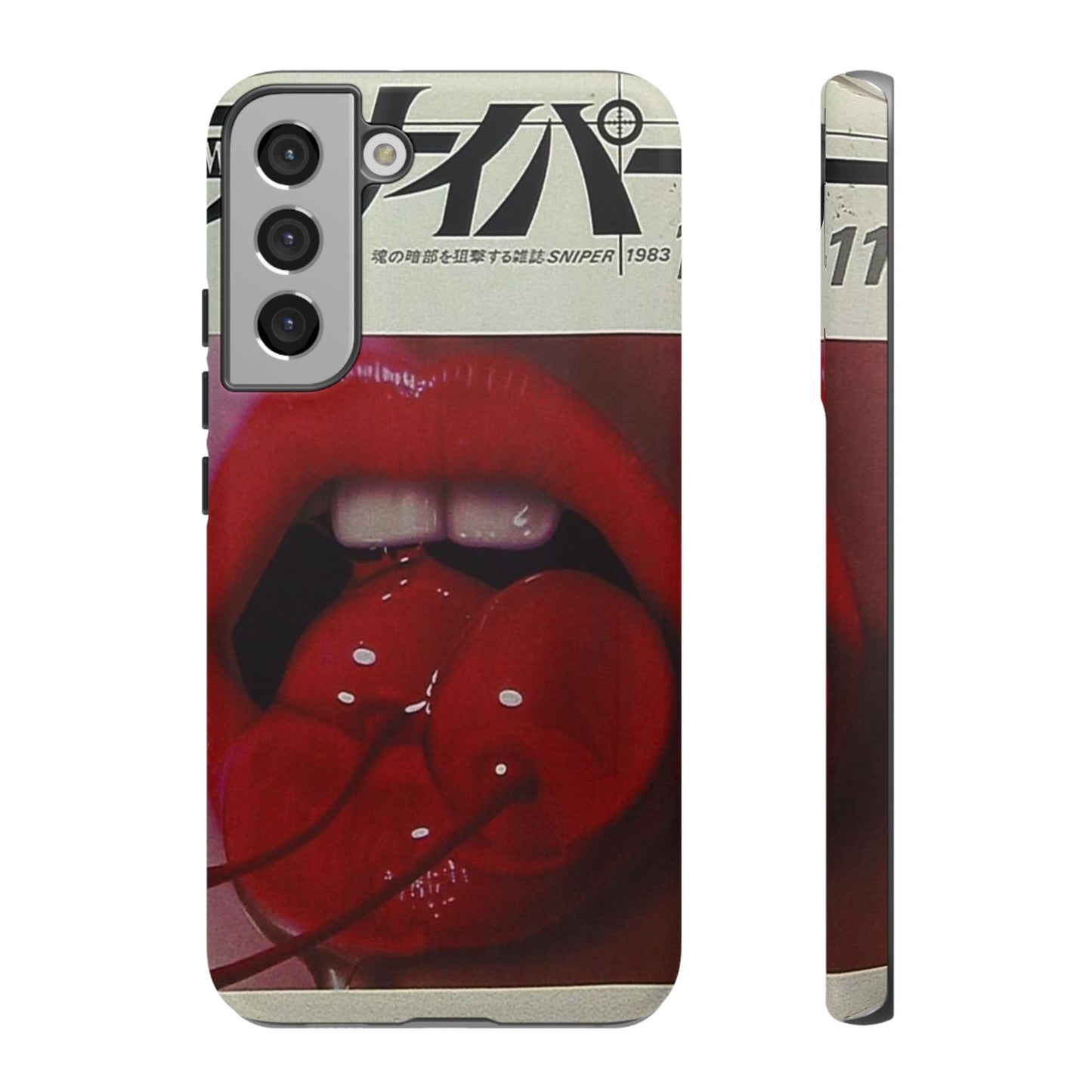 Cherry Lips iPhone Case