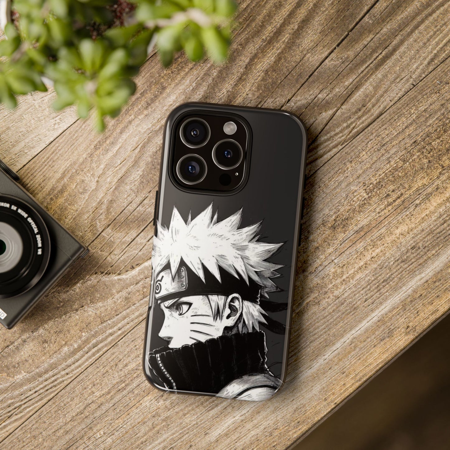 Black Naruto Clipart Phone Case