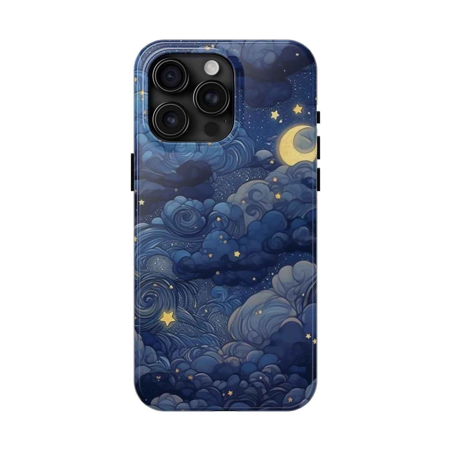 Moonlit Clouds iPhone Case