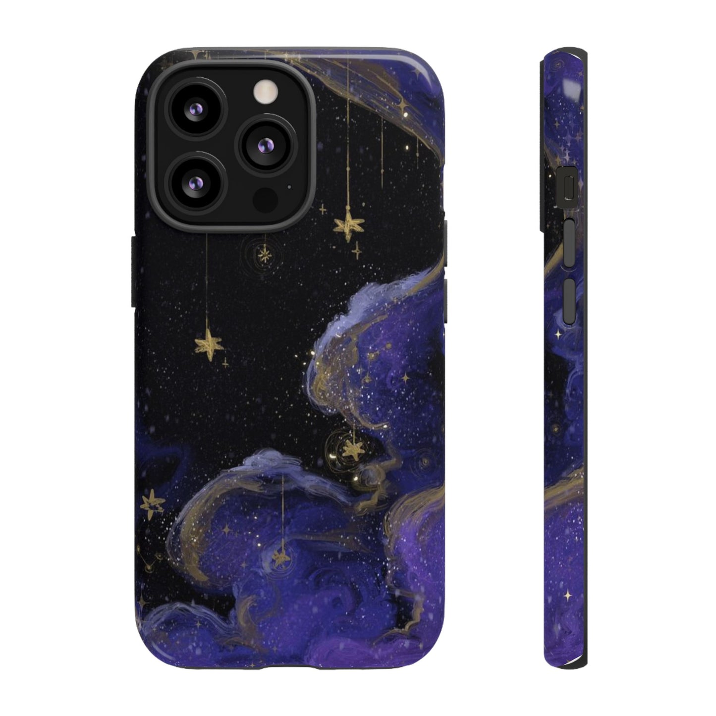 Cloudy Stars iPhone Case