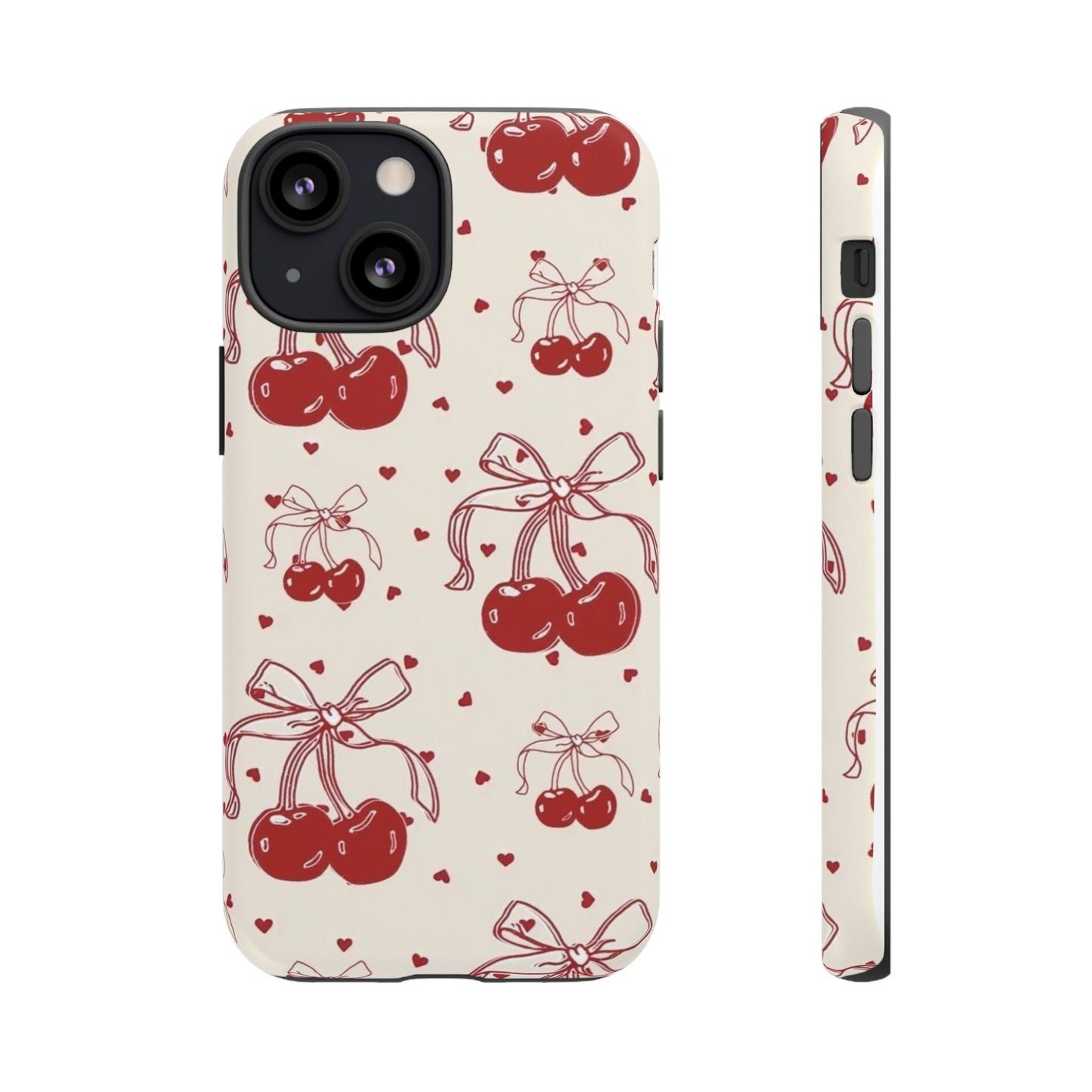 Cherry Bows iPhone Case