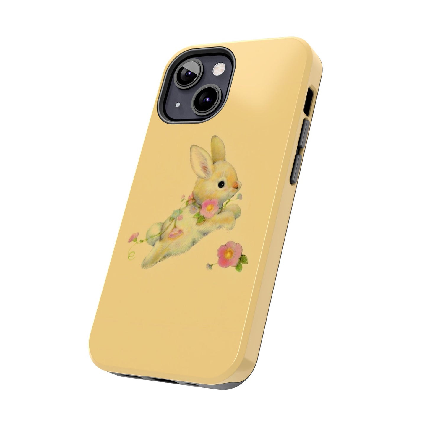 Bunny Floral iPhone Case