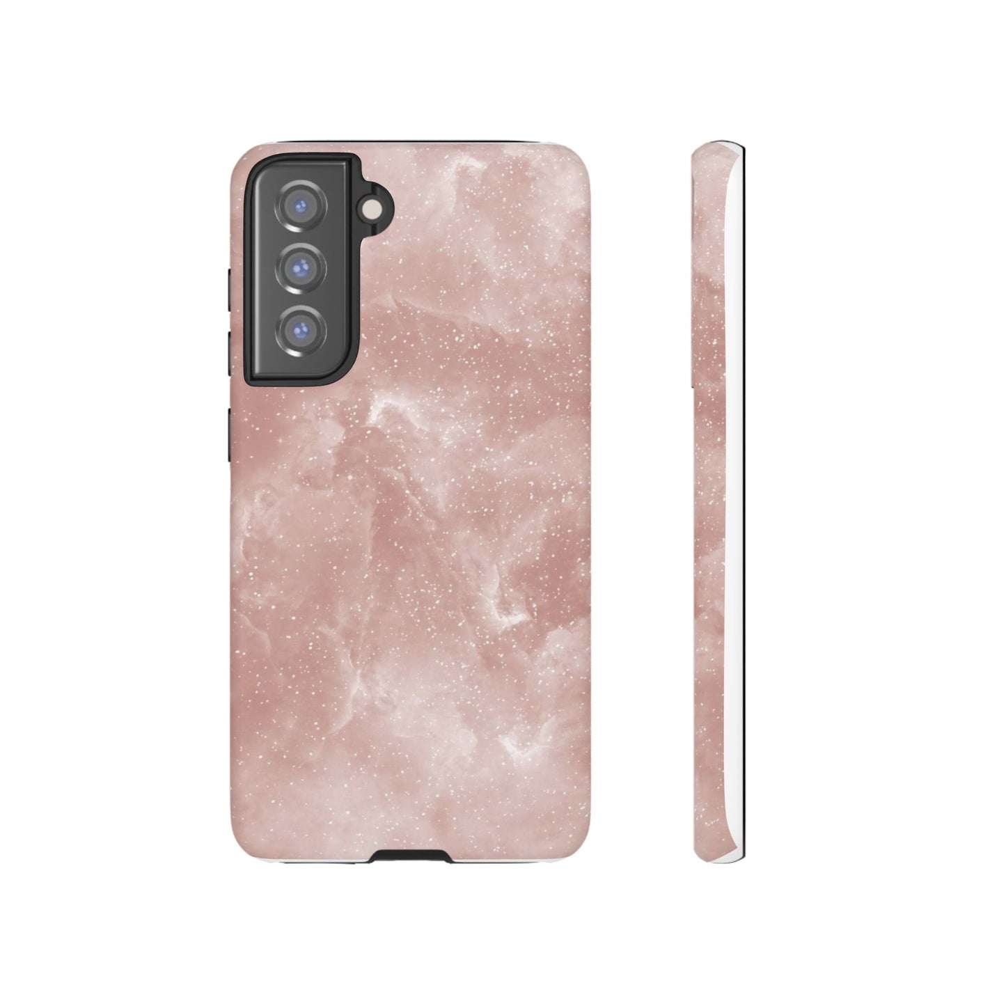 Rose Quartz Glitter iPhone Case