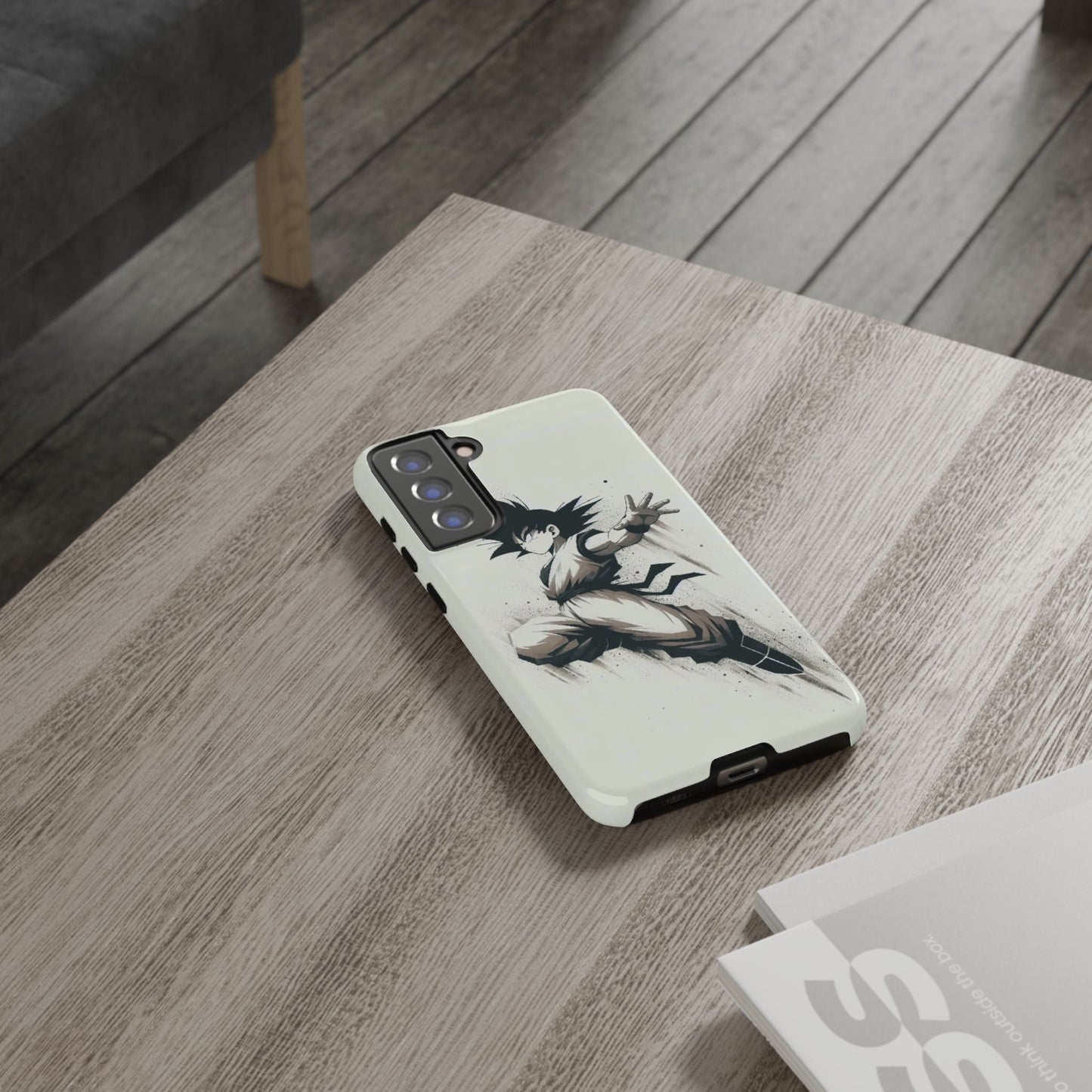 White Goku Clipart Phone Case