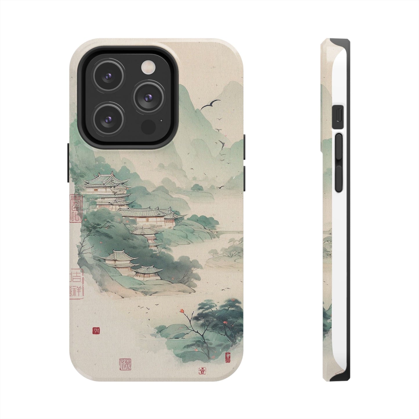 Mountain Village iPhone Case