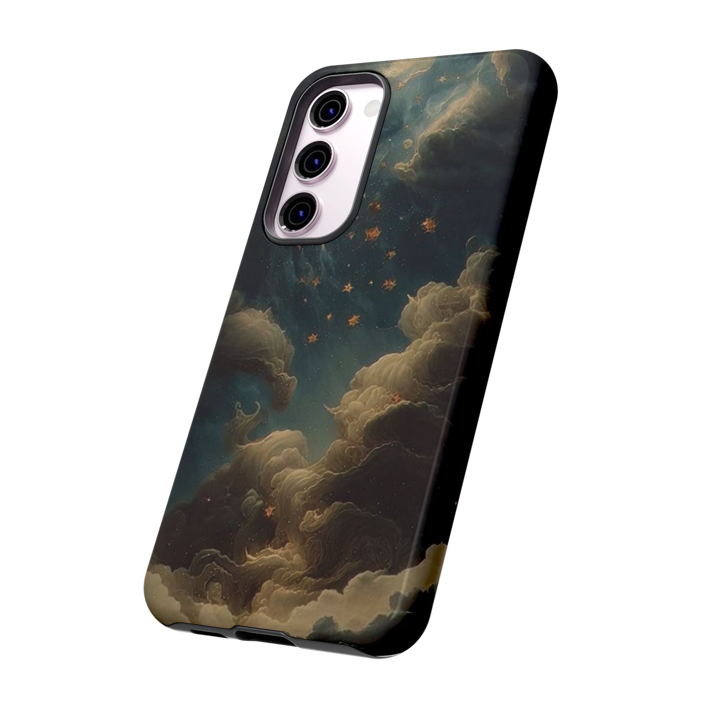 Cloudy Stars iPhone Case