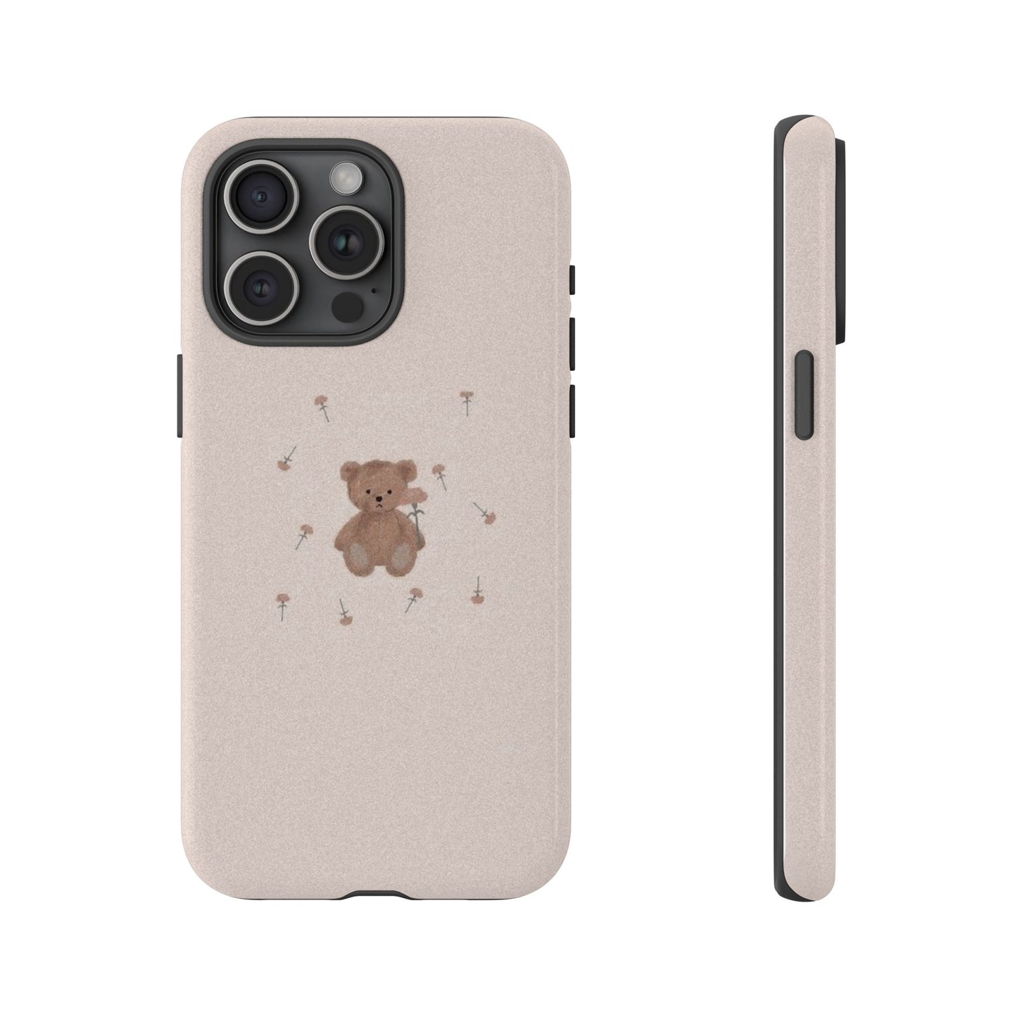 Teddy Floral iPhone Case