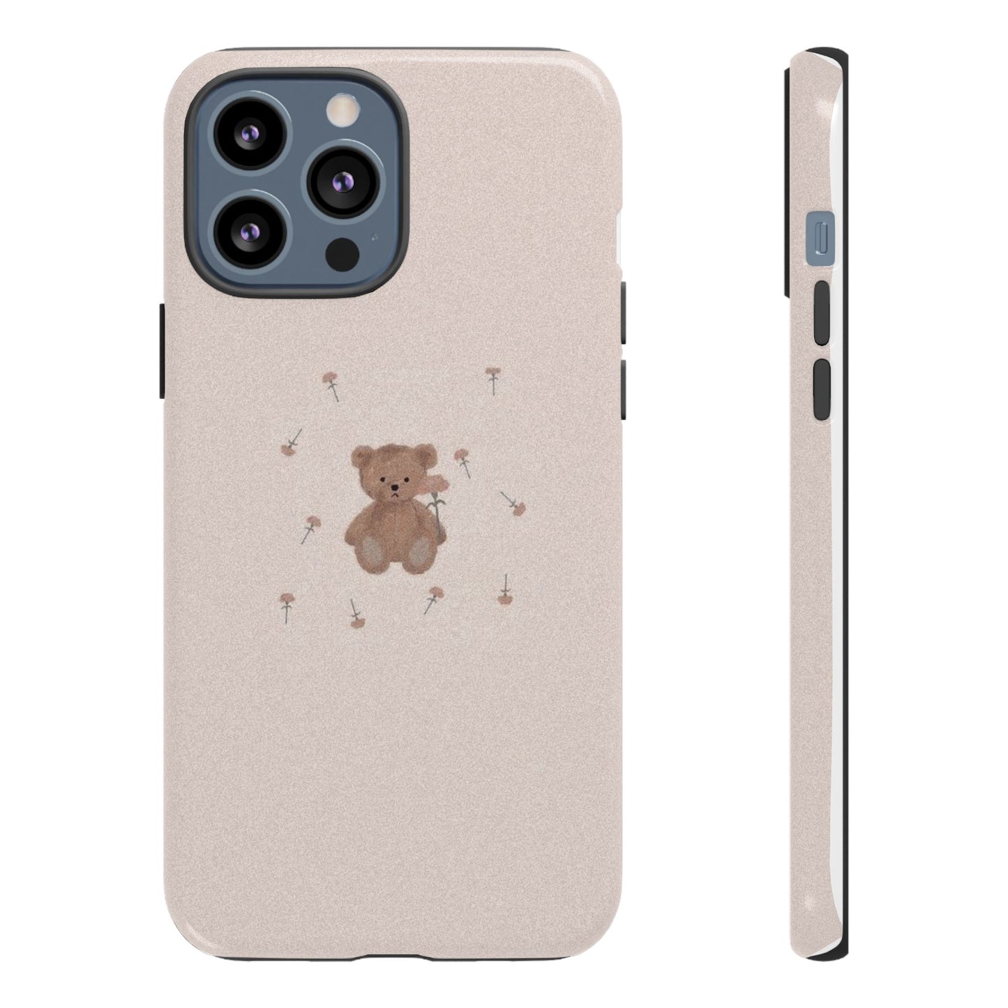 Teddy Floral iPhone Case