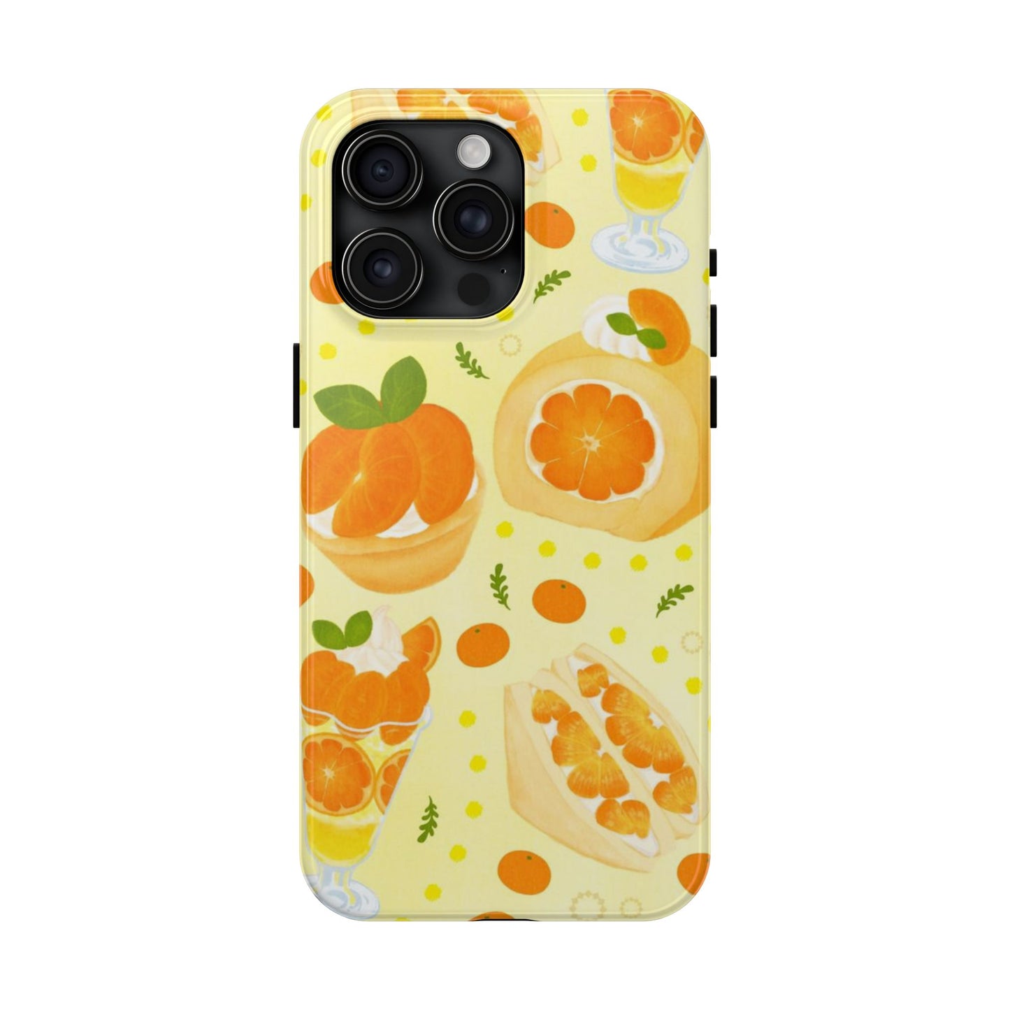 Orange Pop iPhone Case