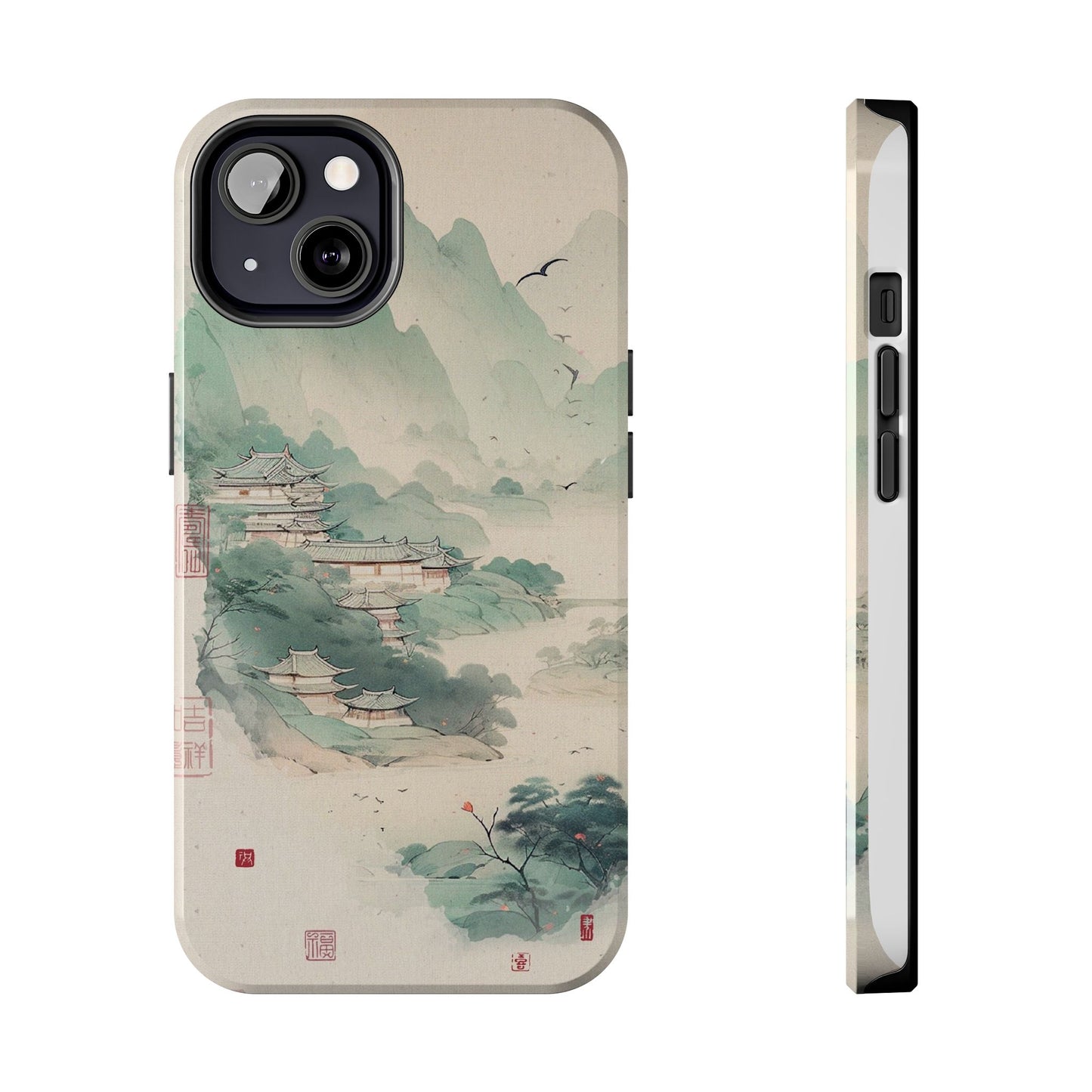 Mountain Village iPhone Case