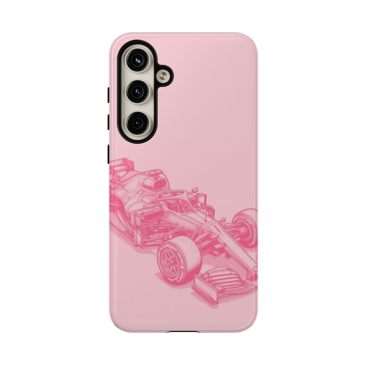 Pink Racecar iPhone Case