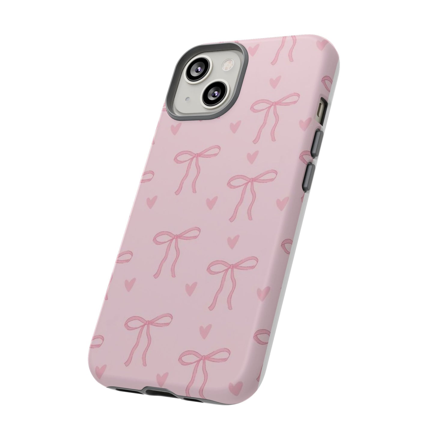 Bows and Hearts iPhone Case