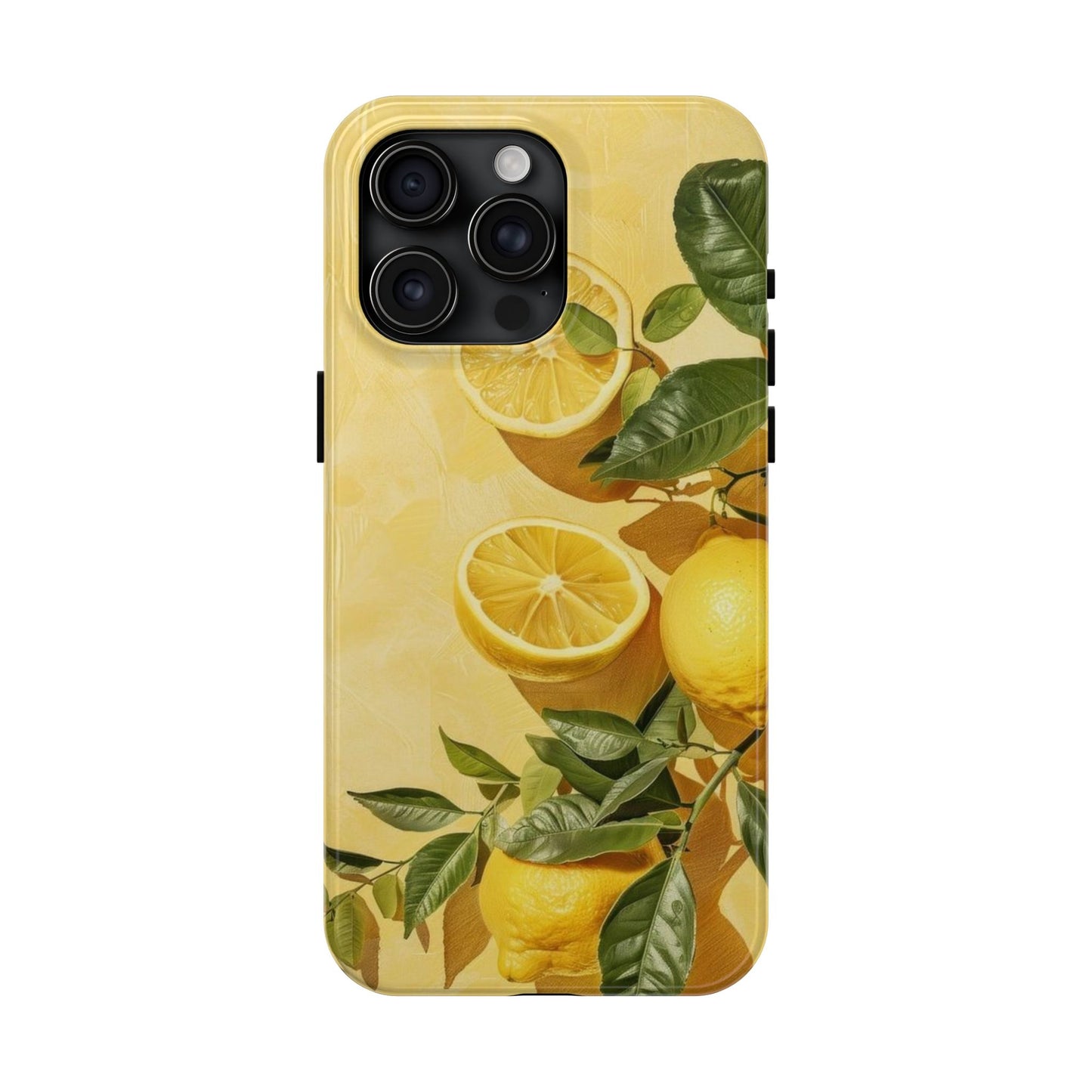 Lemon Wall iPhone Case