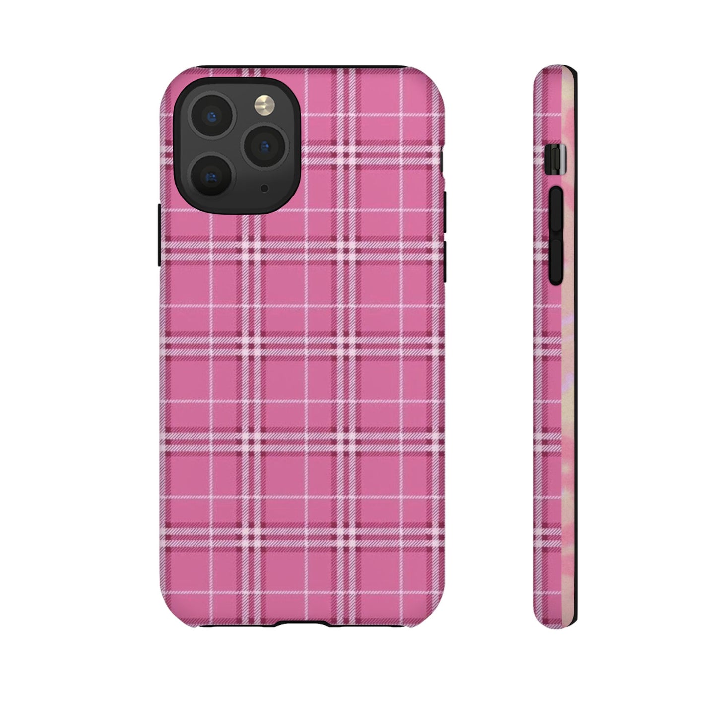 Pink Flannel iPhone Case