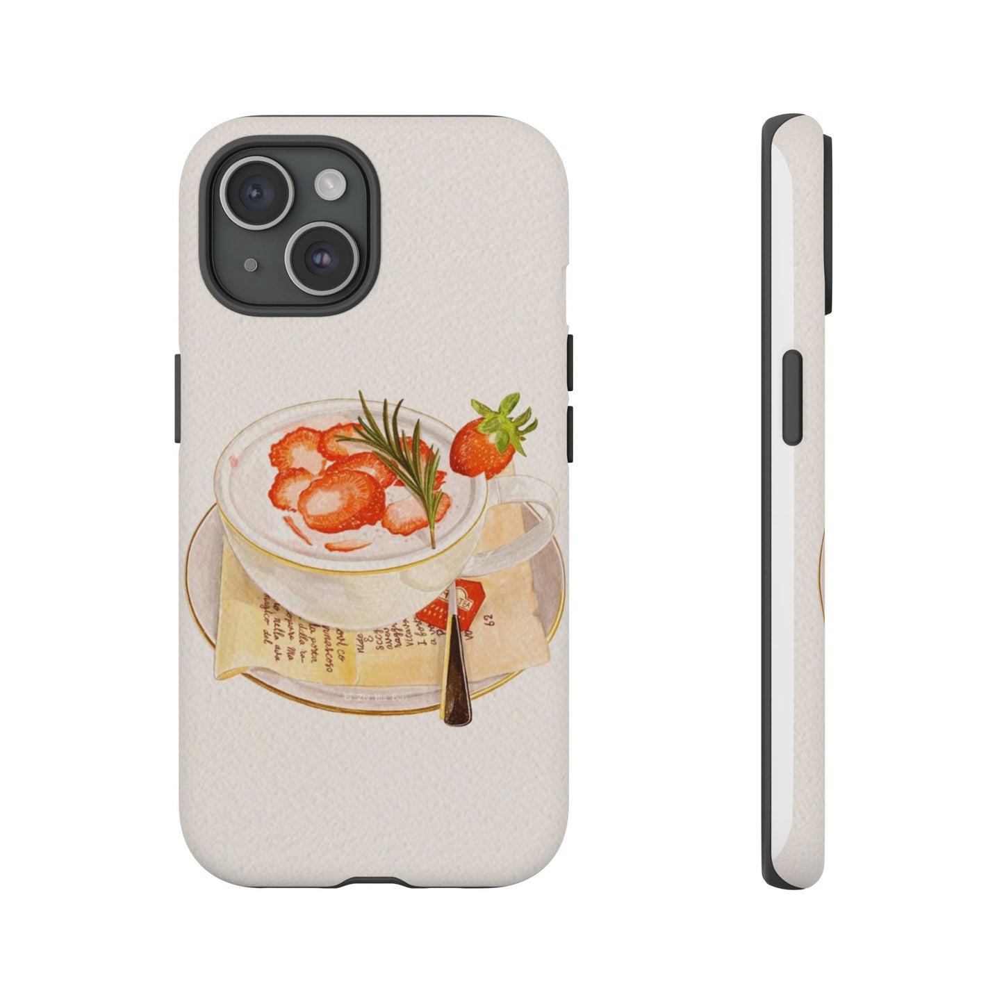 Strawberry Cream iPhone Case