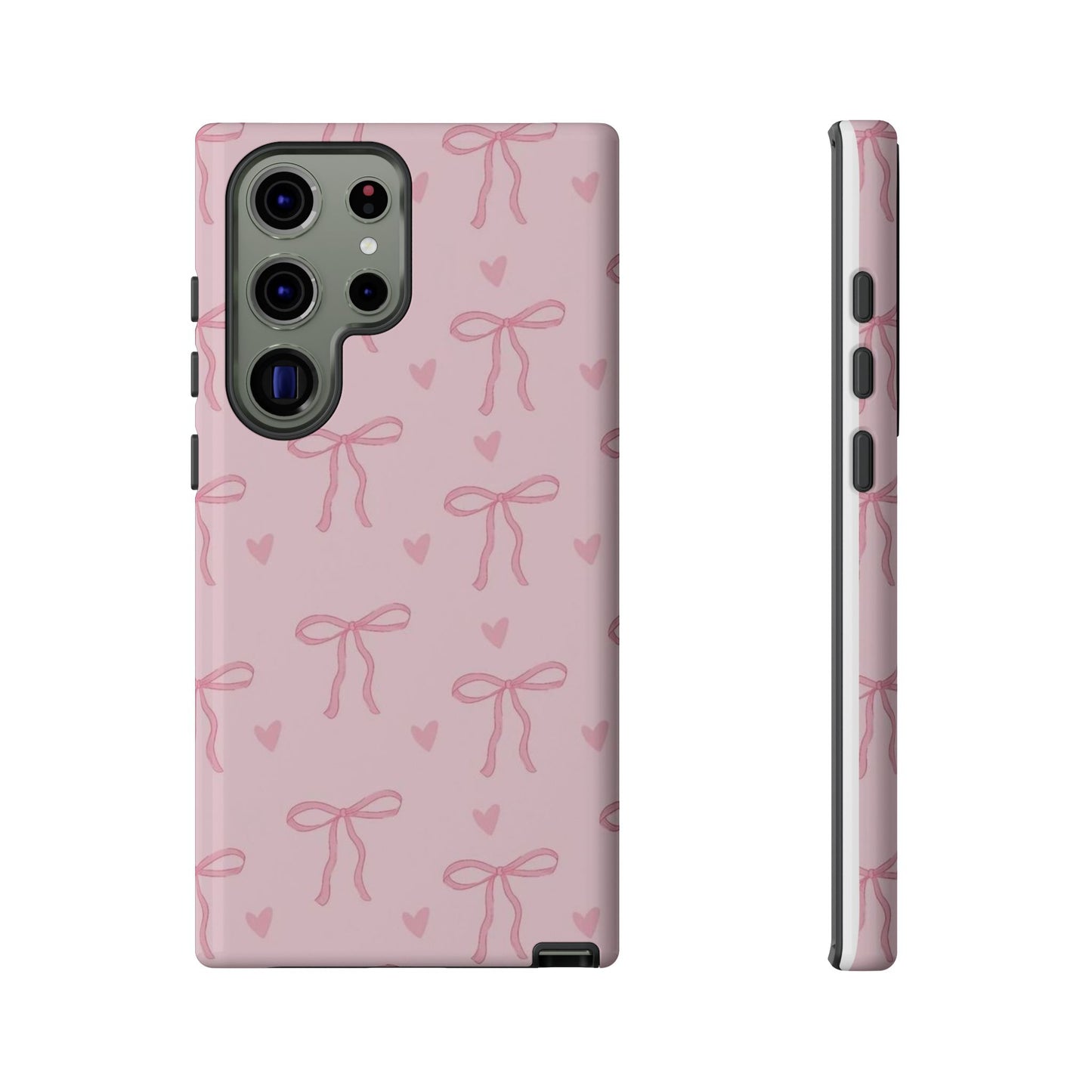 Bows and Hearts iPhone Case