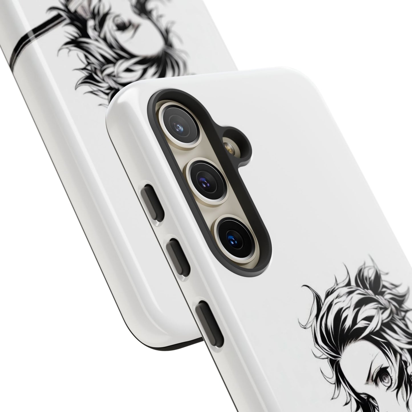 White Kamado Tanjiro Phone Case