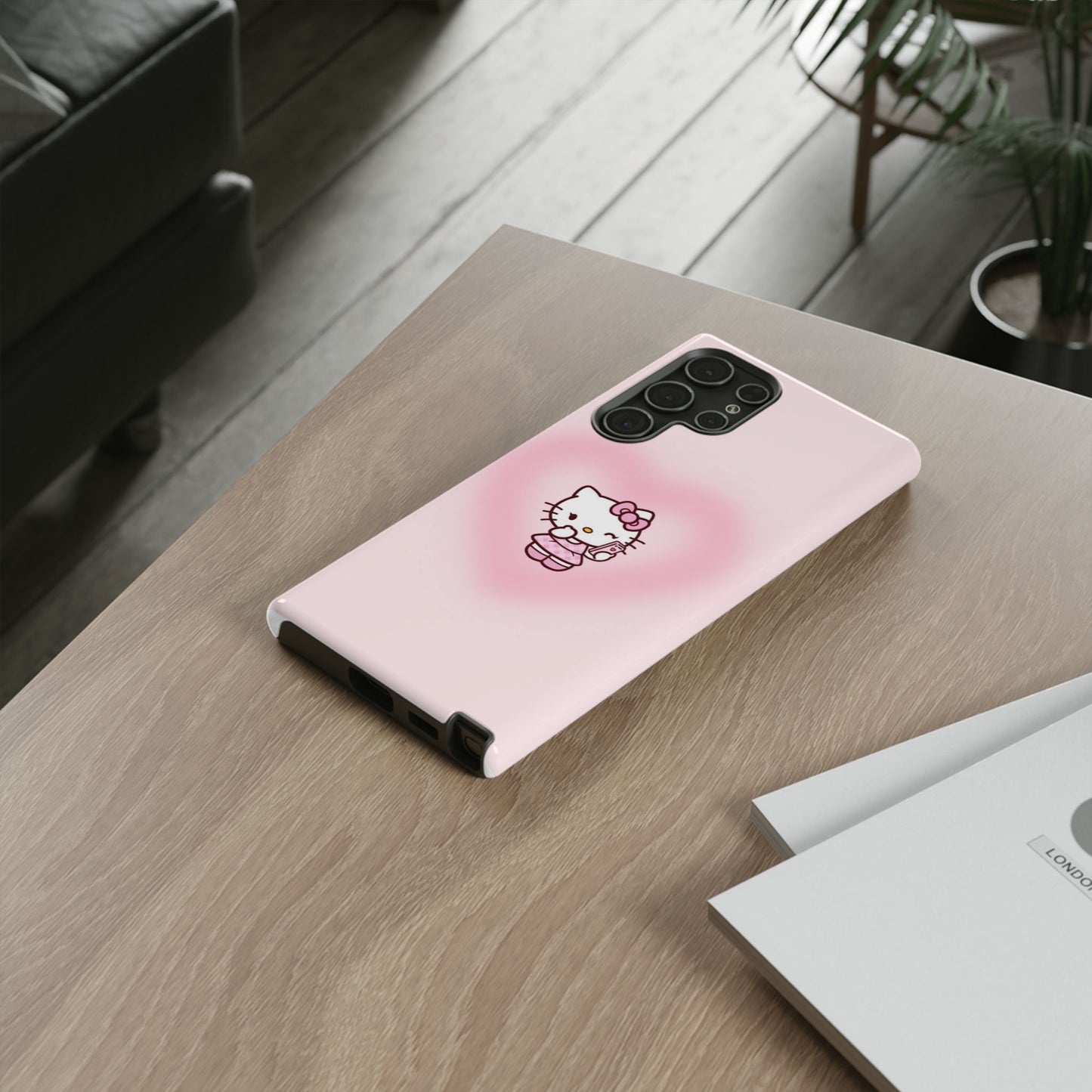 Hello Kitty Heart Aura Phone Case