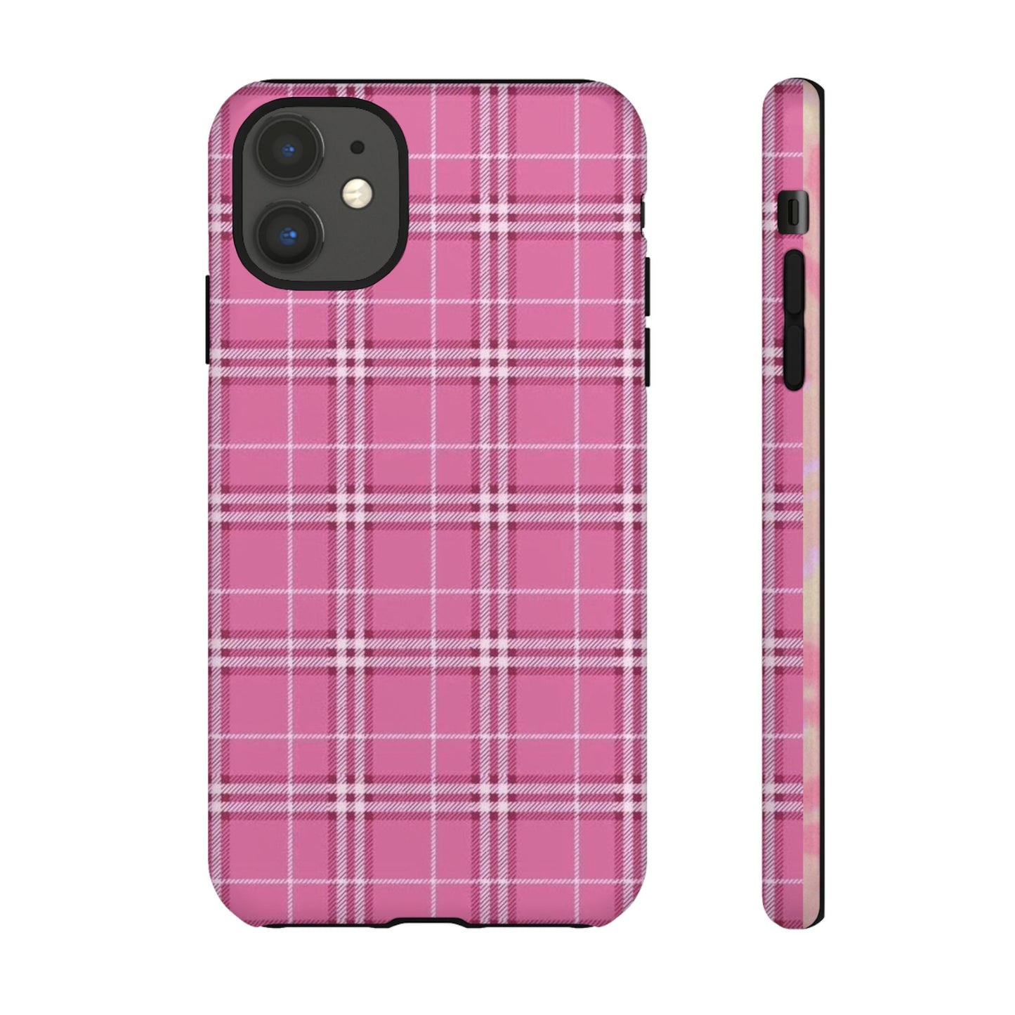 Pink Flannel iPhone Case