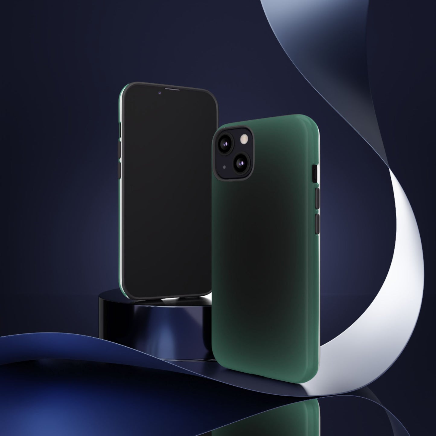 Midnight Green Aura Phone Case