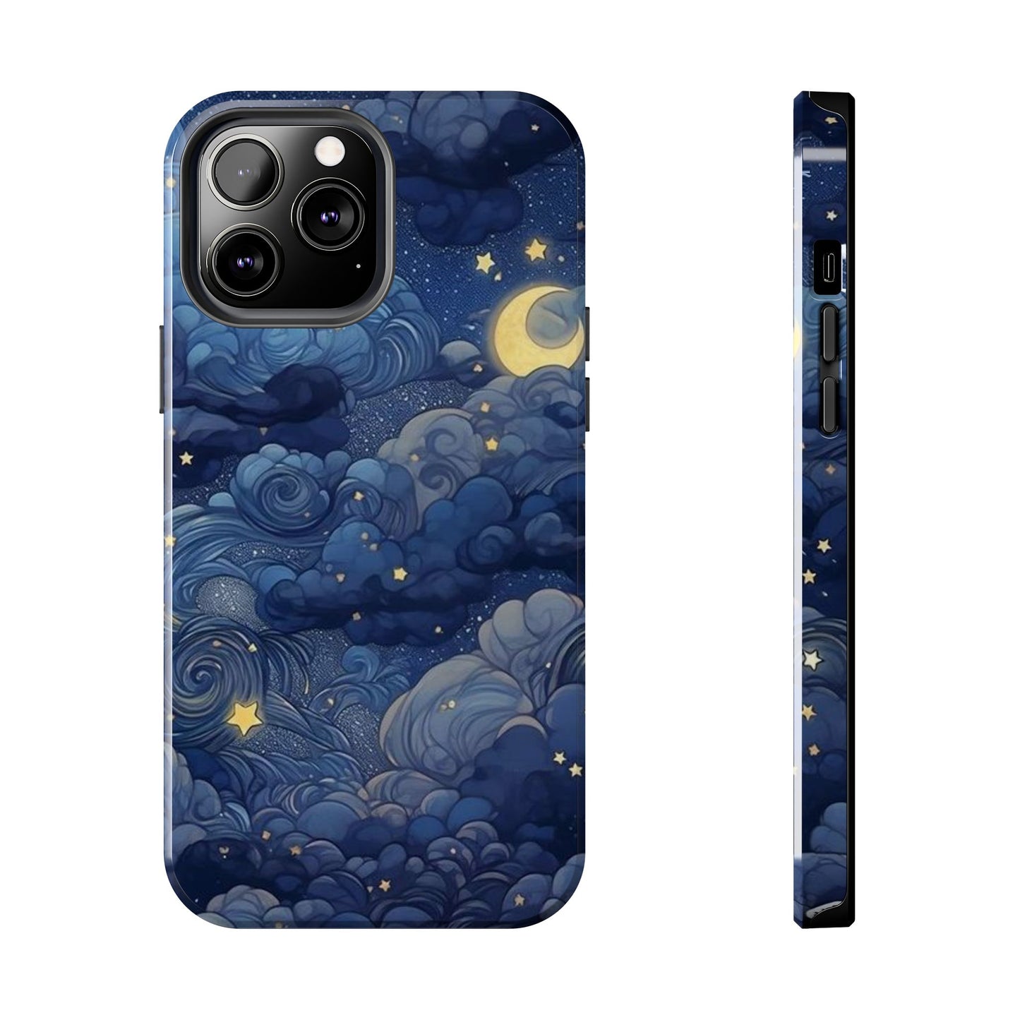 Moonlit Clouds iPhone Case