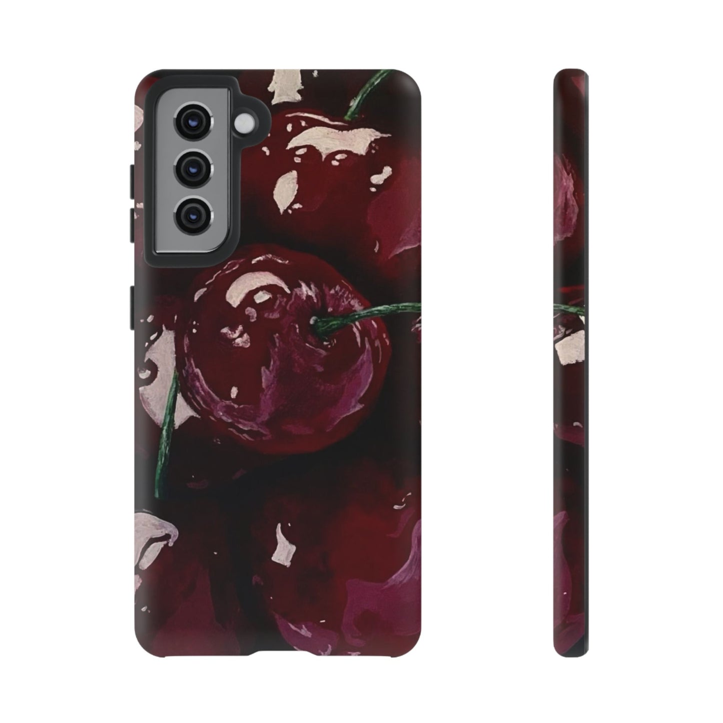 Cherry Painting iPhone Case