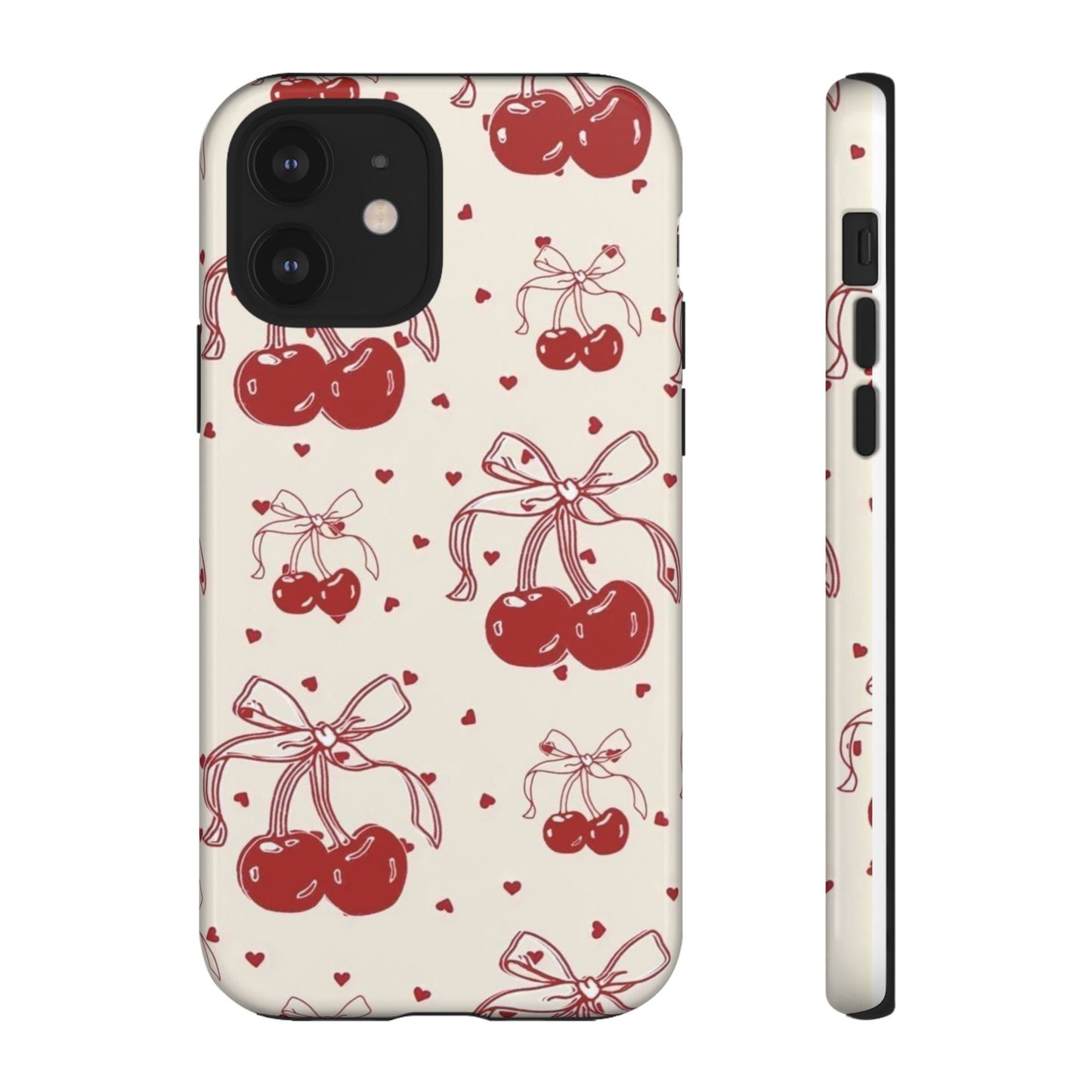 Cherry Bows iPhone Case