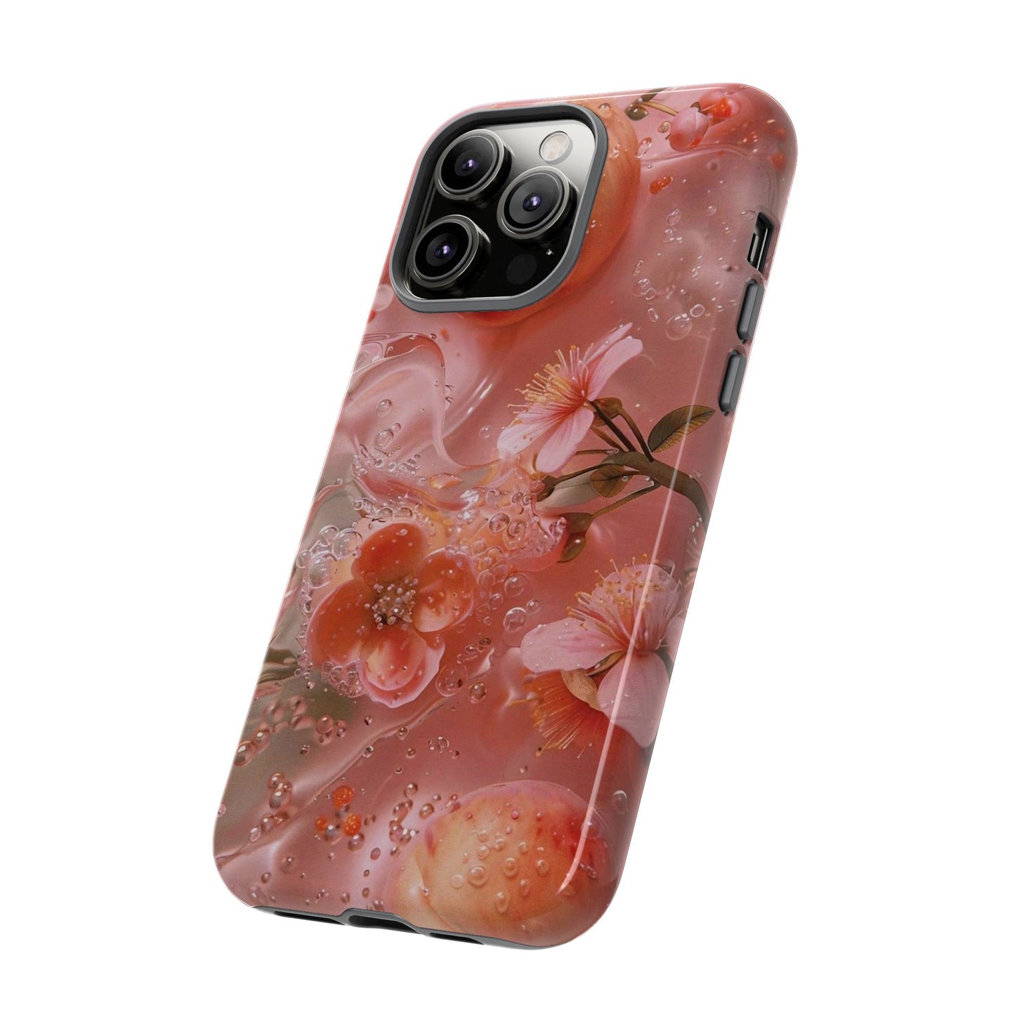 Peach Lily  iPhone Case