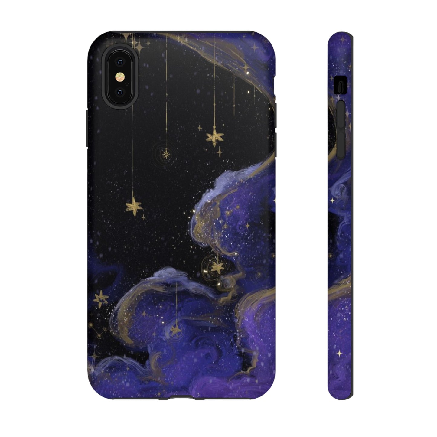 Cloudy Stars iPhone Case