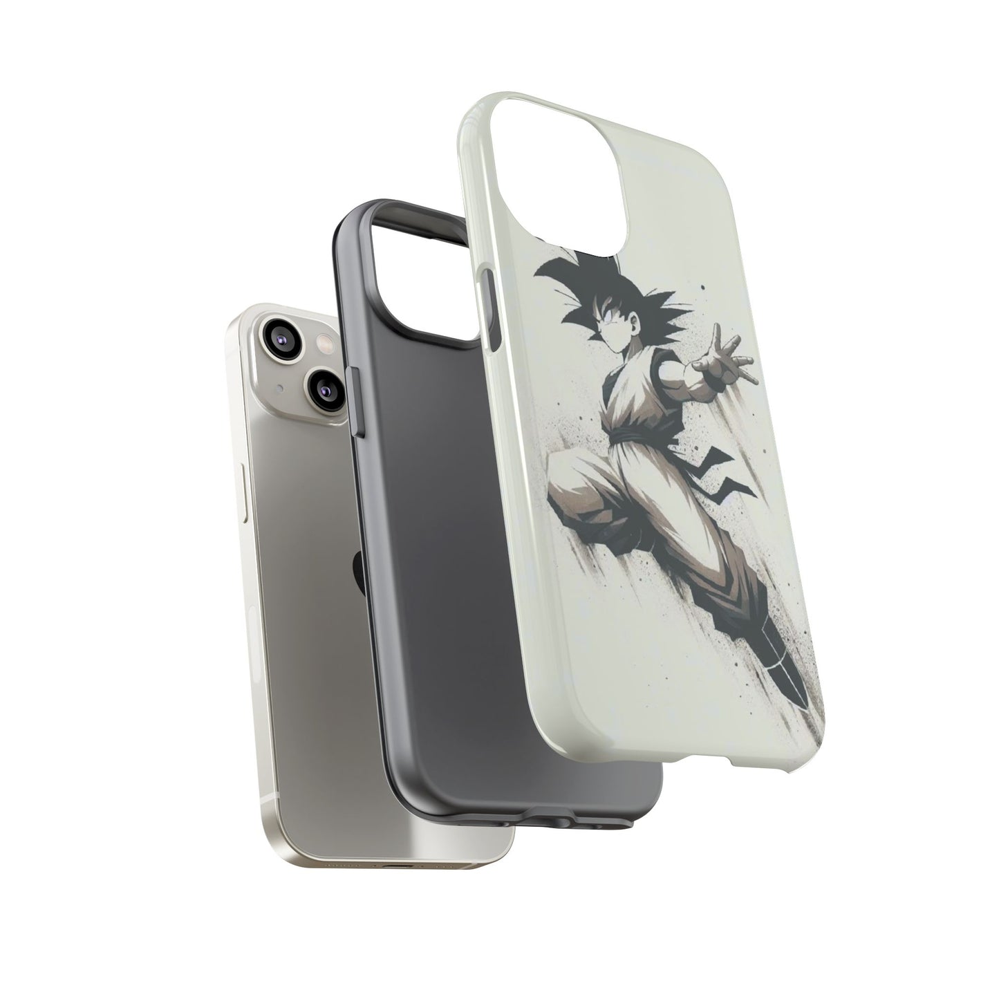 White Goku Clipart Phone Case