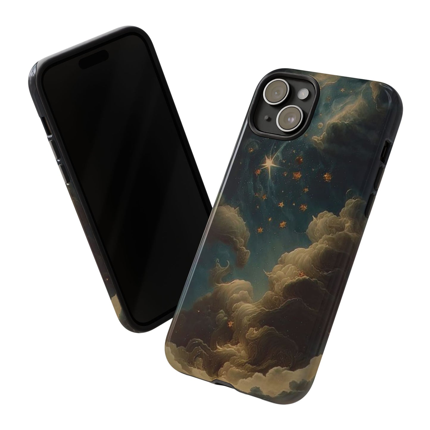 Cloudy Stars iPhone Case