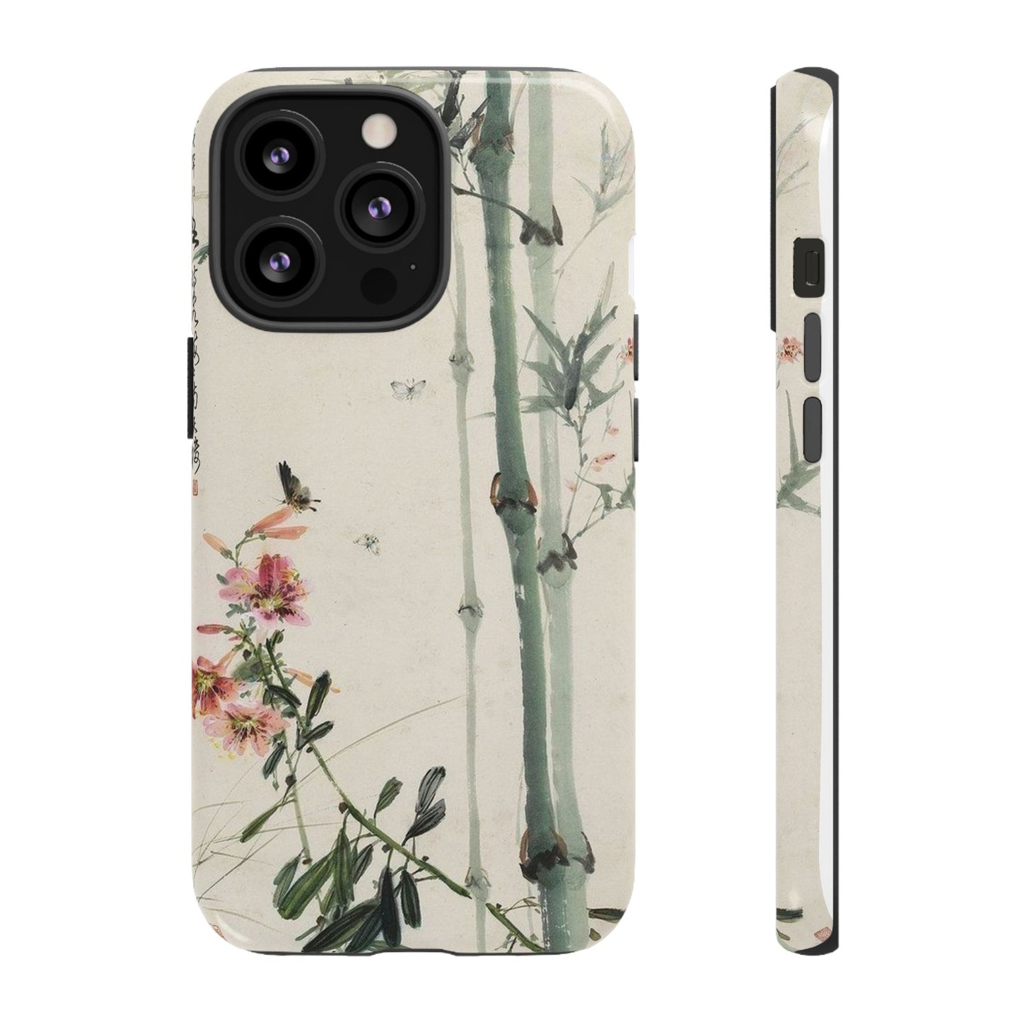 Bamboo Painting iPhone Case