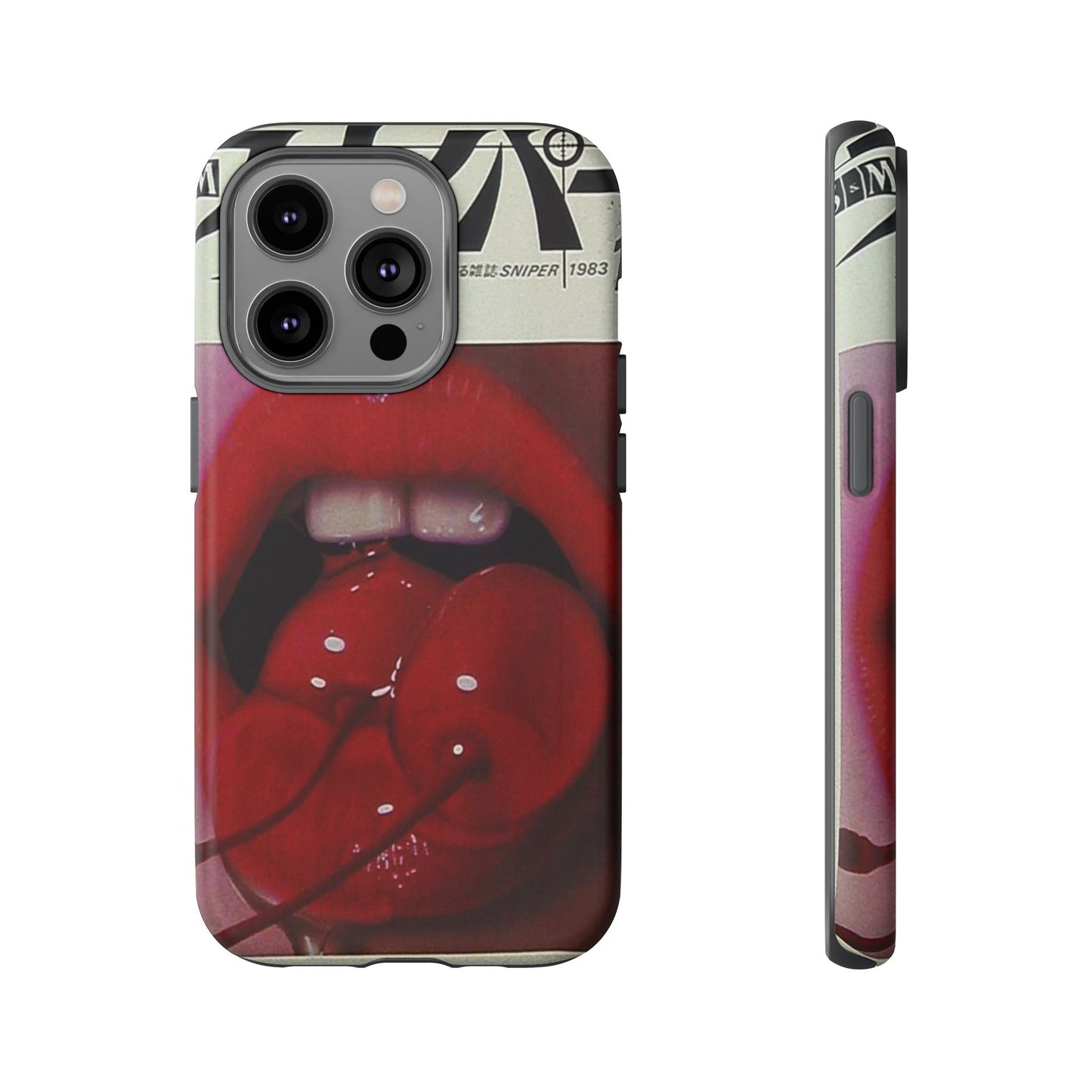 Cherry Lips iPhone Case