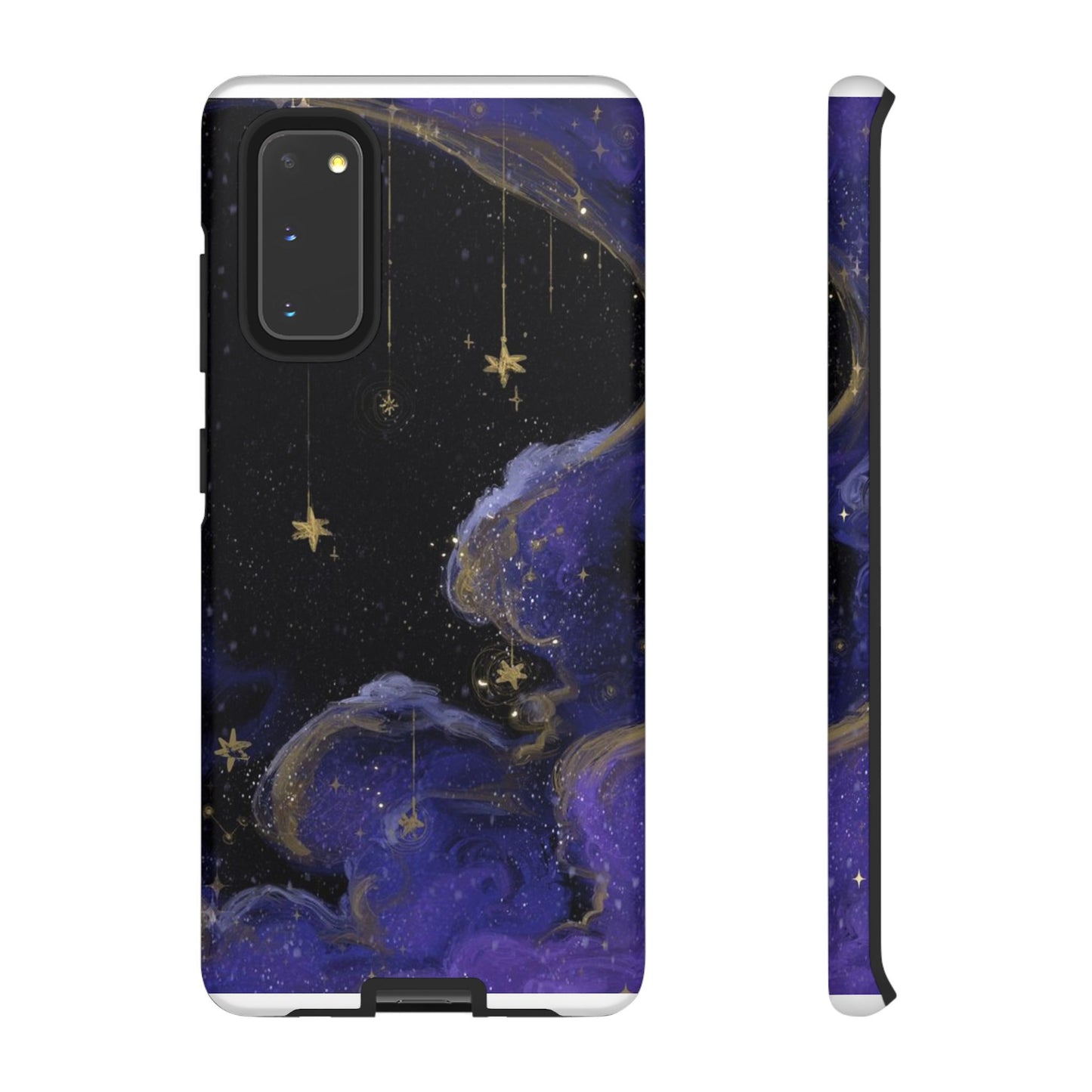 Cloudy Stars iPhone Case