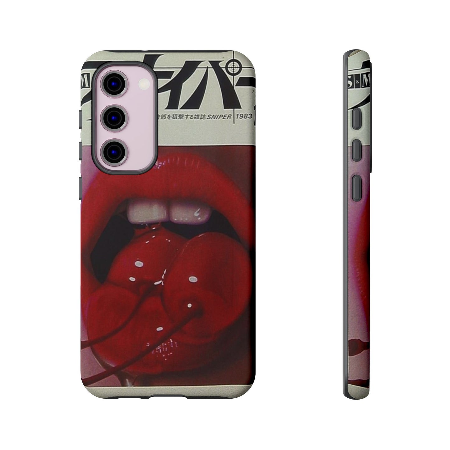 Cherry Lips iPhone Case