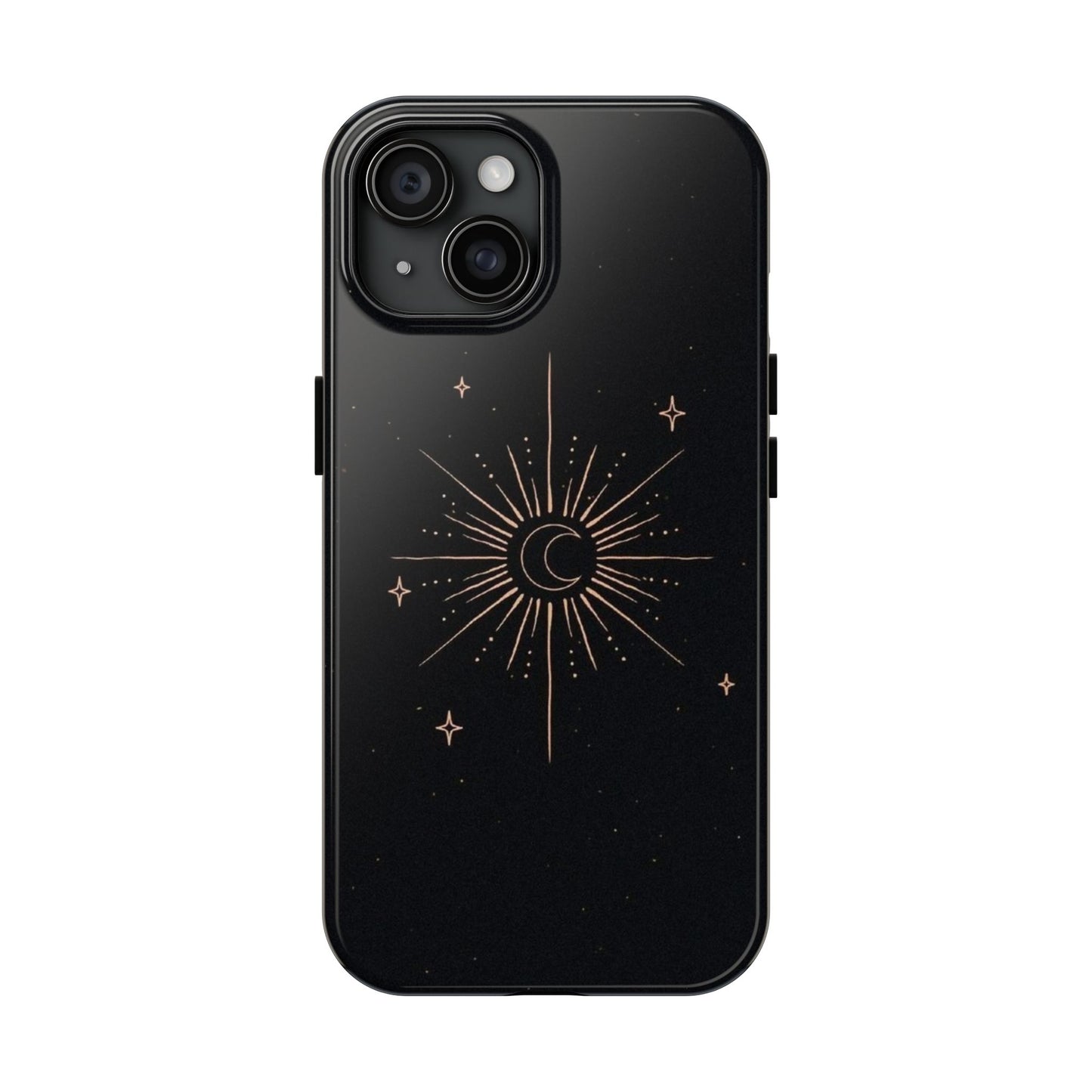 Golden Stars iPhone Case