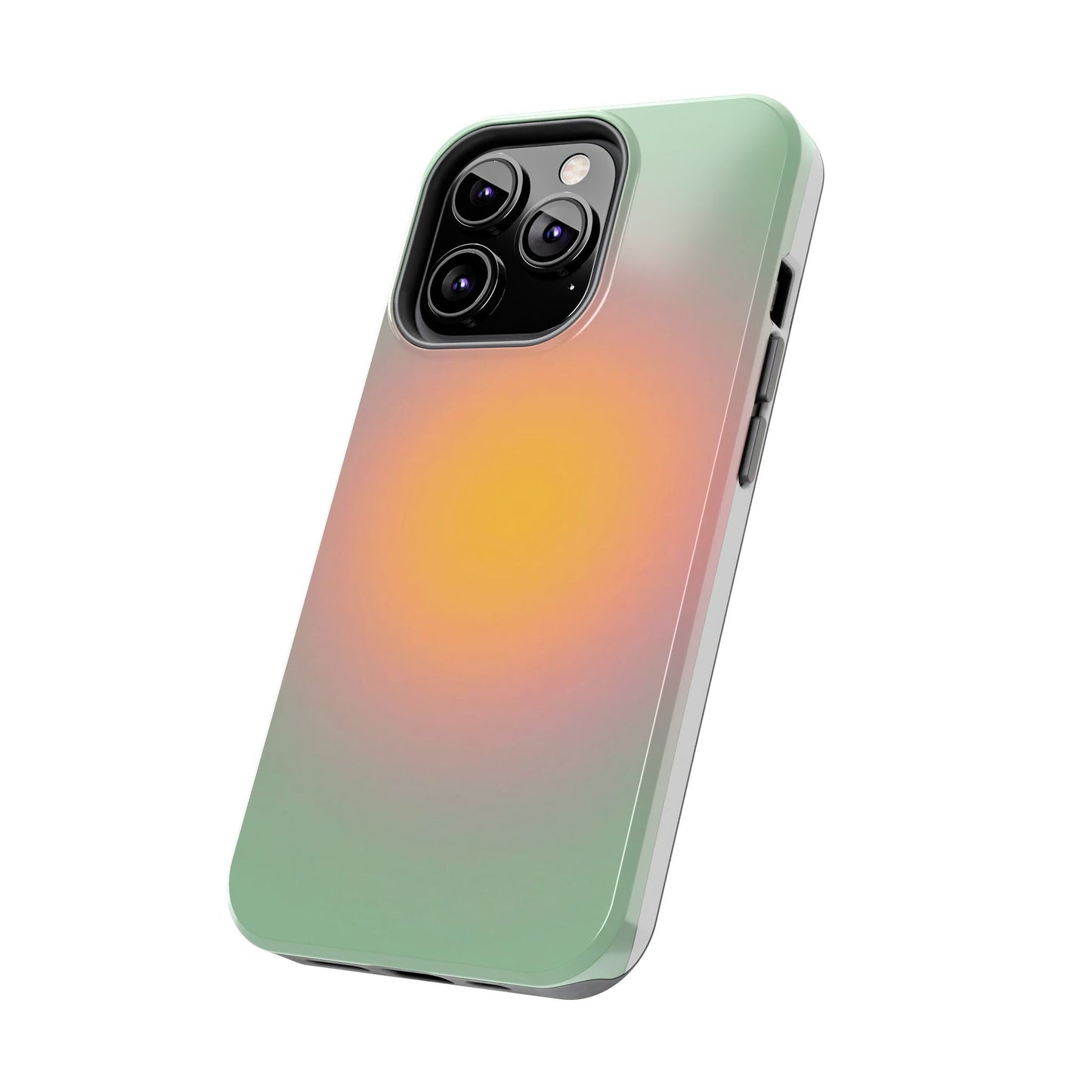 Sage & Orange iPhone Case