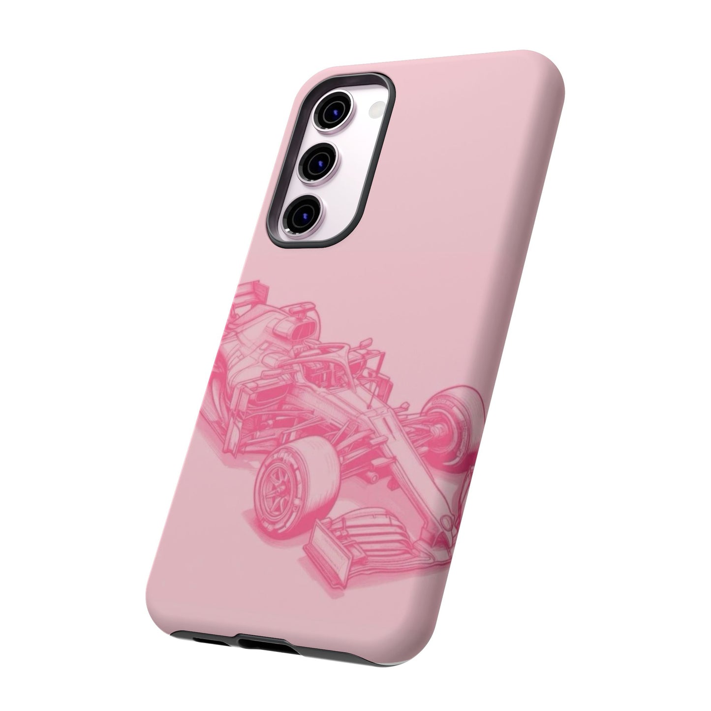 Pink Racecar iPhone Case