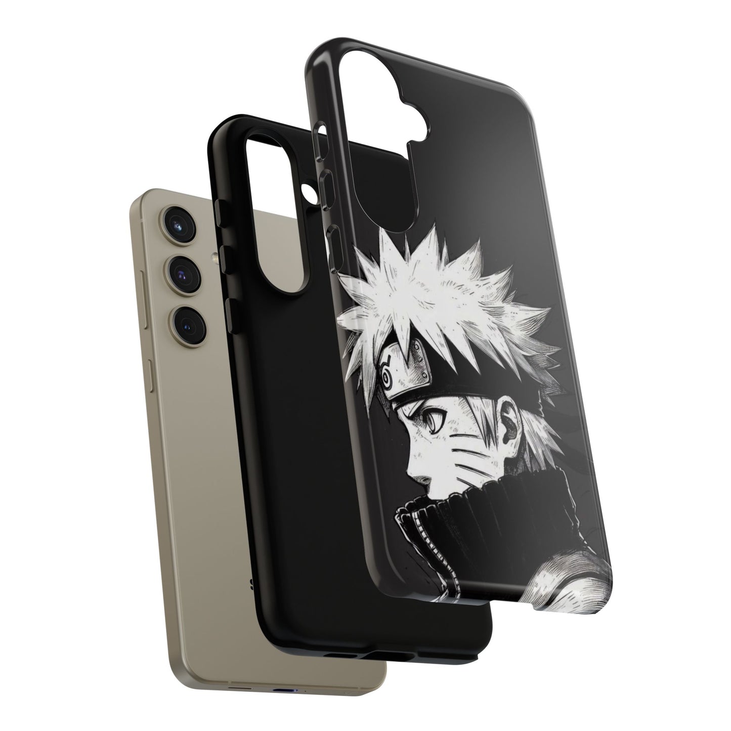 Black Naruto Clipart Phone Case