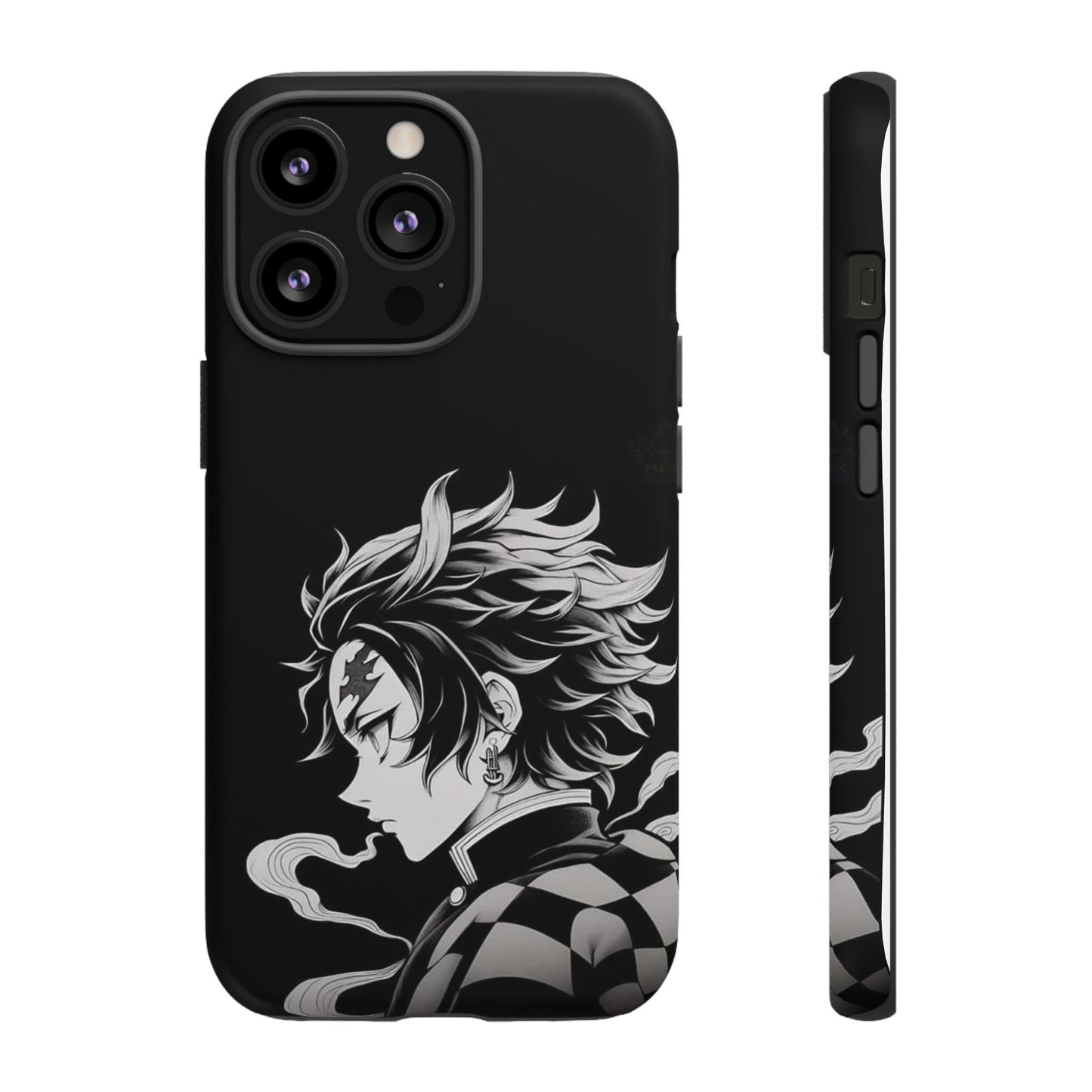 Black Kamado Tanjiro Phone Case