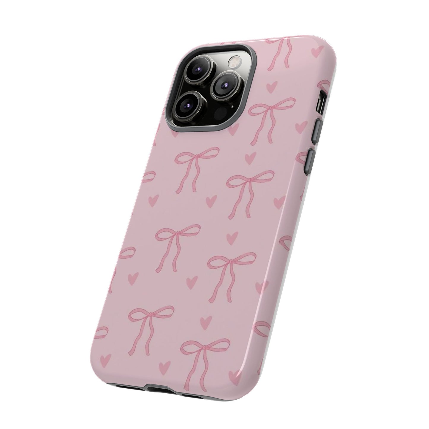 Bows and Hearts iPhone Case