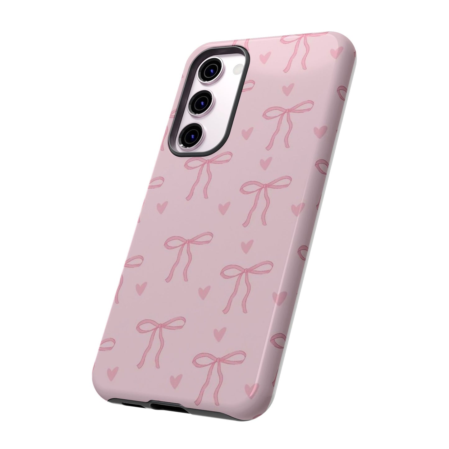 Bows and Hearts iPhone Case