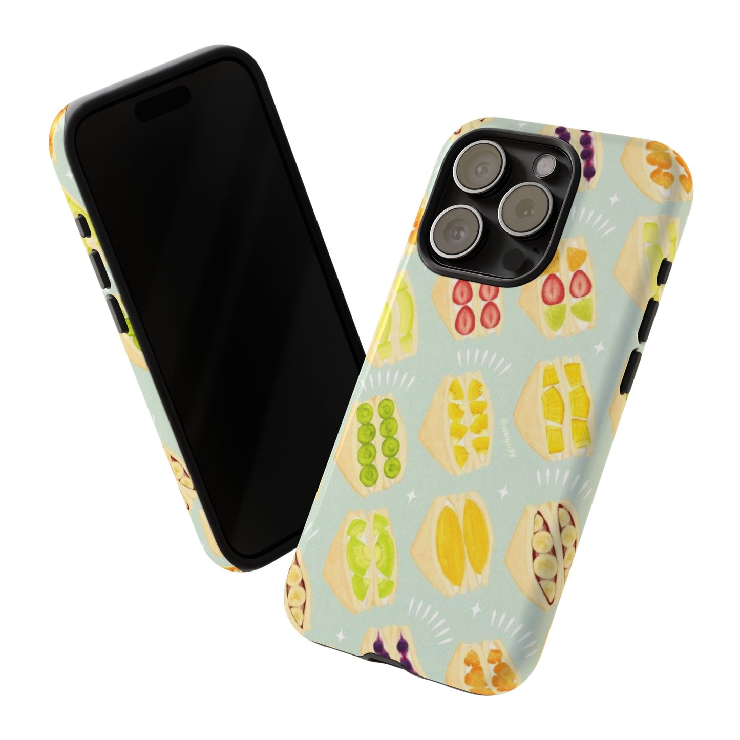 Japanese Fruit Sandwich iPhone Cases