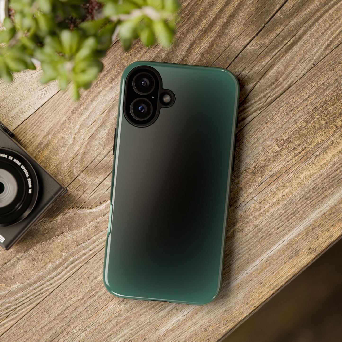 Midnight Green Aura Phone Case