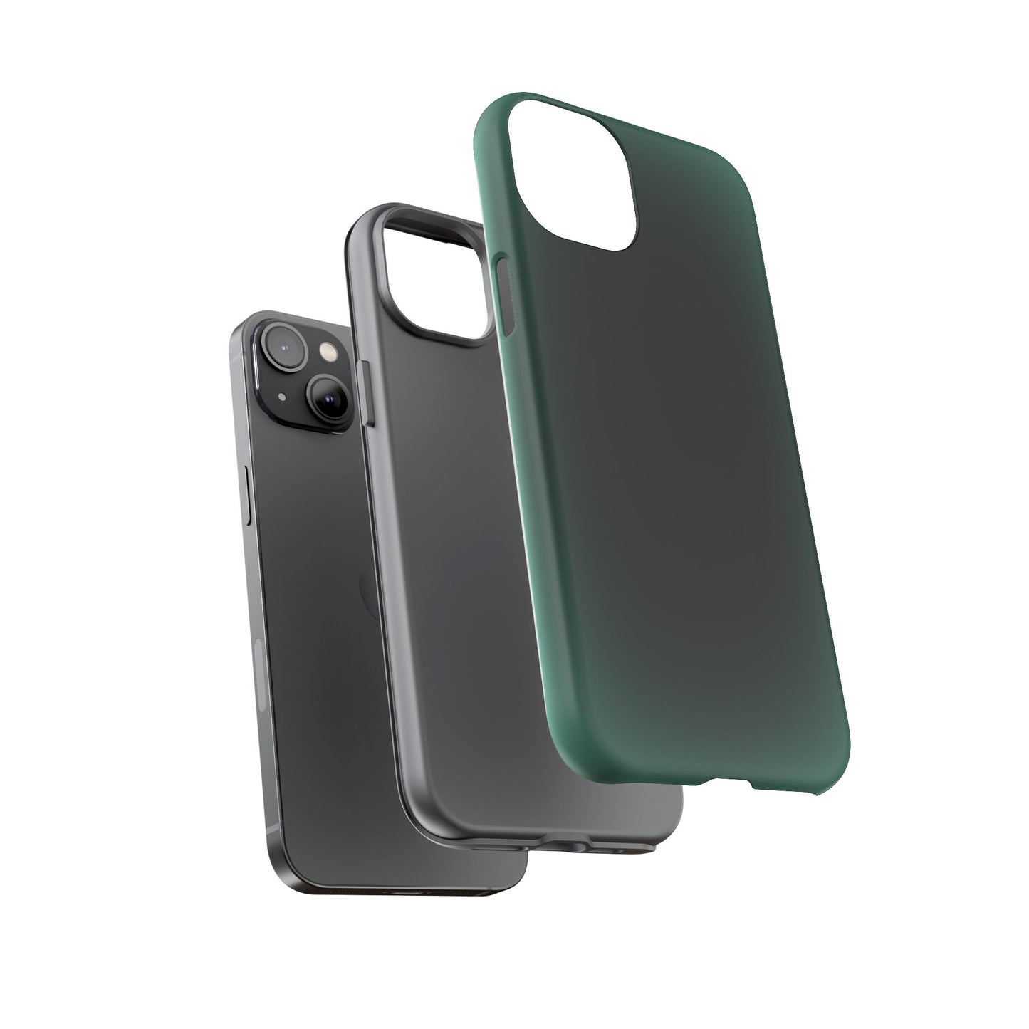 Midnight Green Aura Phone Case