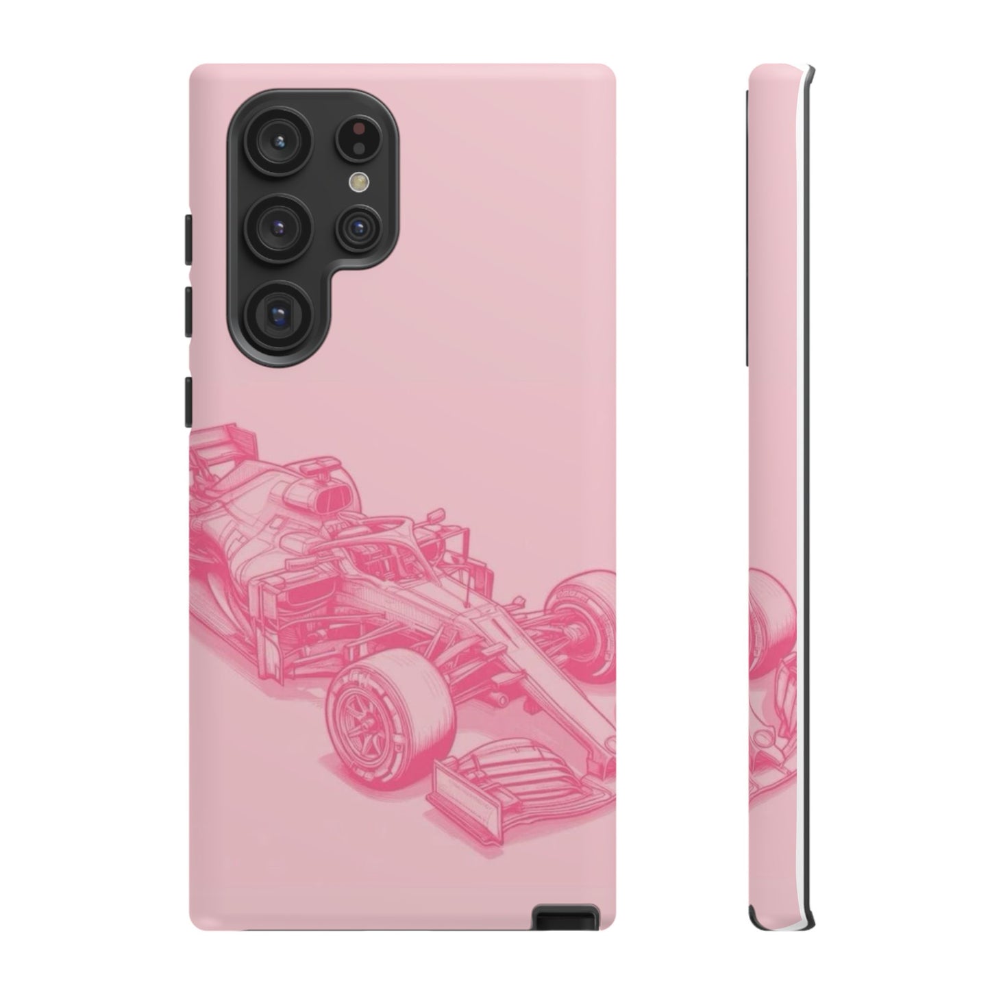 Pink Racecar iPhone Case