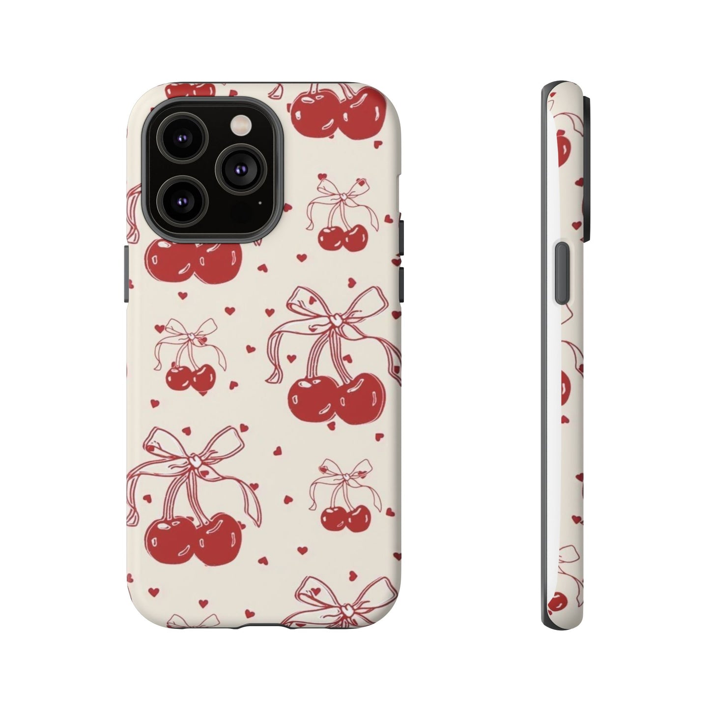 Cherry Bows iPhone Case