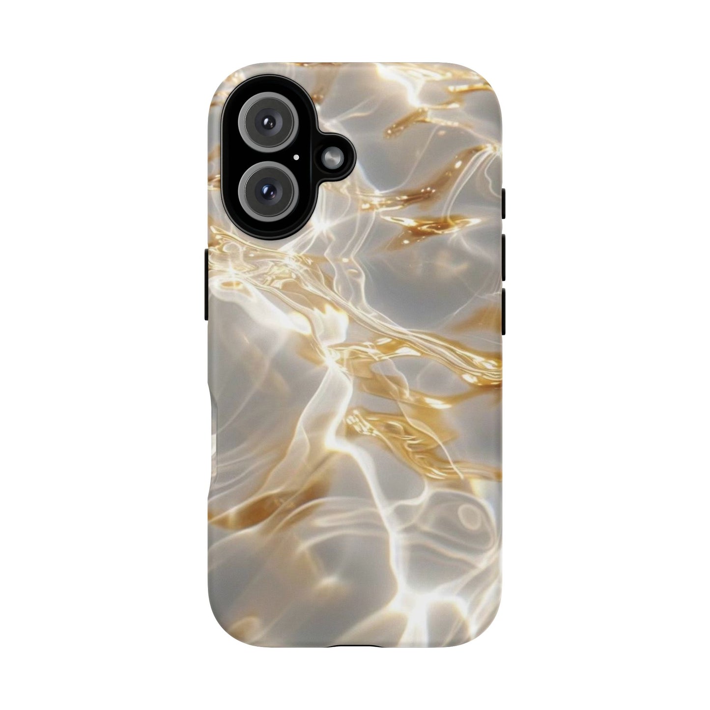 Golden Wave iPhone Case